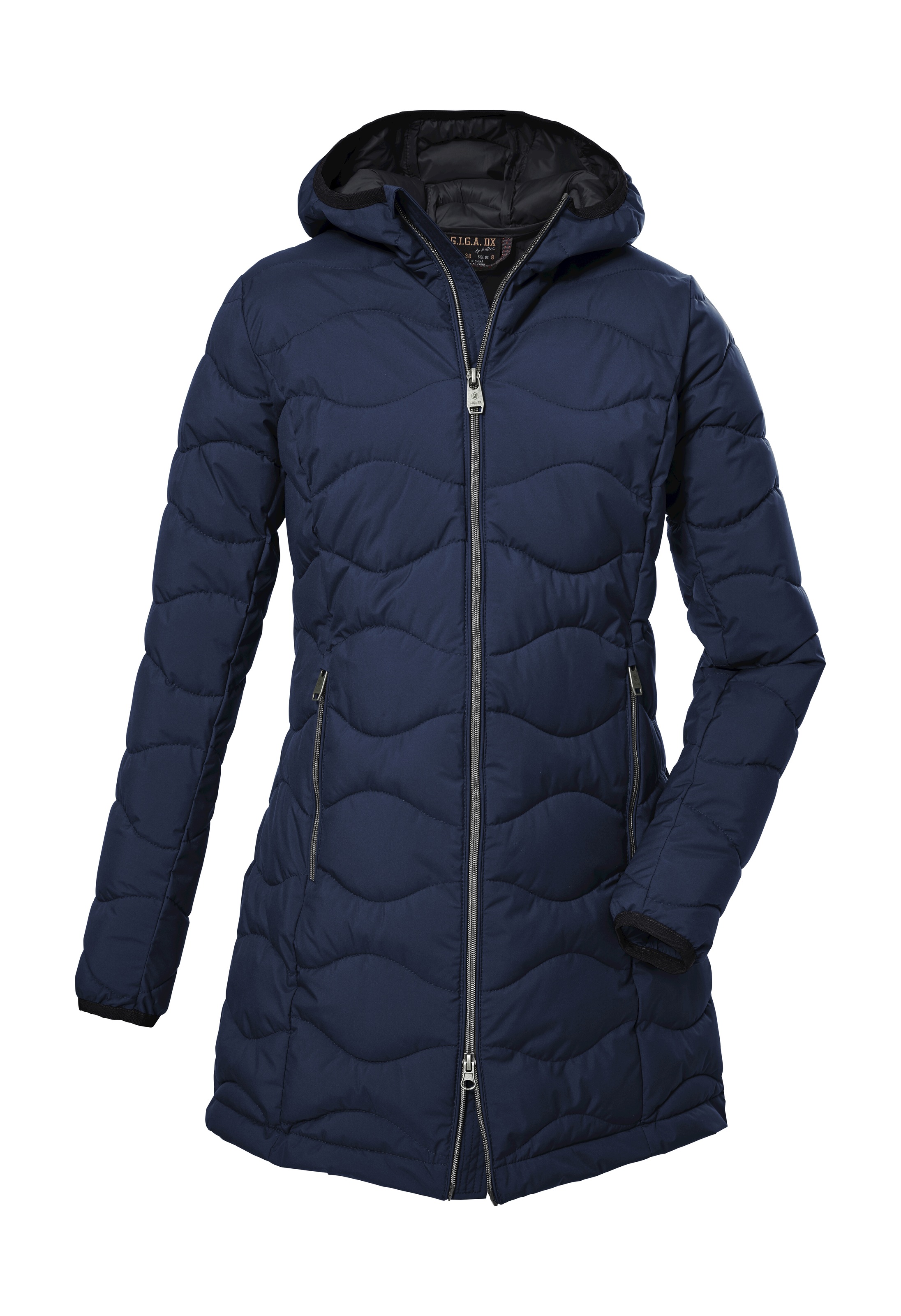 G.I.G.A. DX by killtec Steppmantel »GW 20 WMN QLTD PRK« Damen Steppparka: wasserabweisend, atmungsaktiv, winddicht
