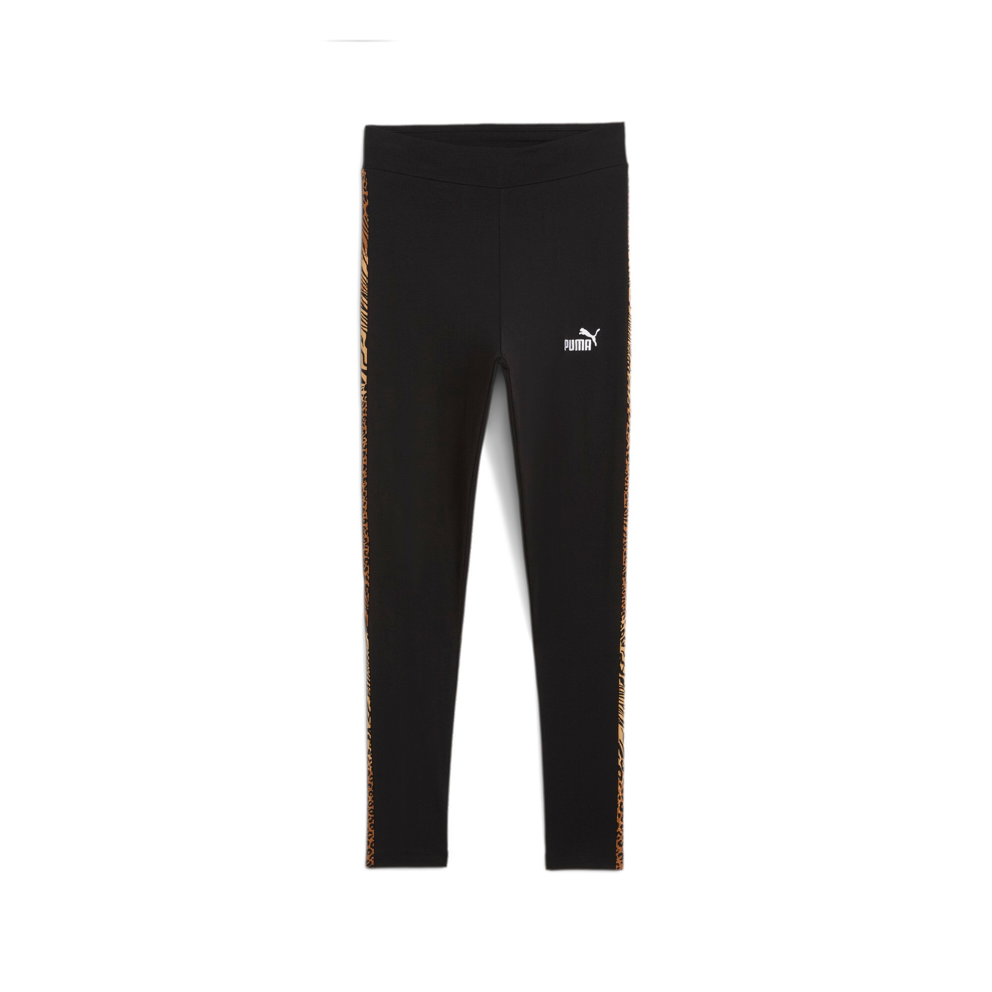 PUMA Leggings »ESS GRAPHIC ANIMAL LEGGINGS« sportlicher Stil, aus Baumwolle, schmale Passform