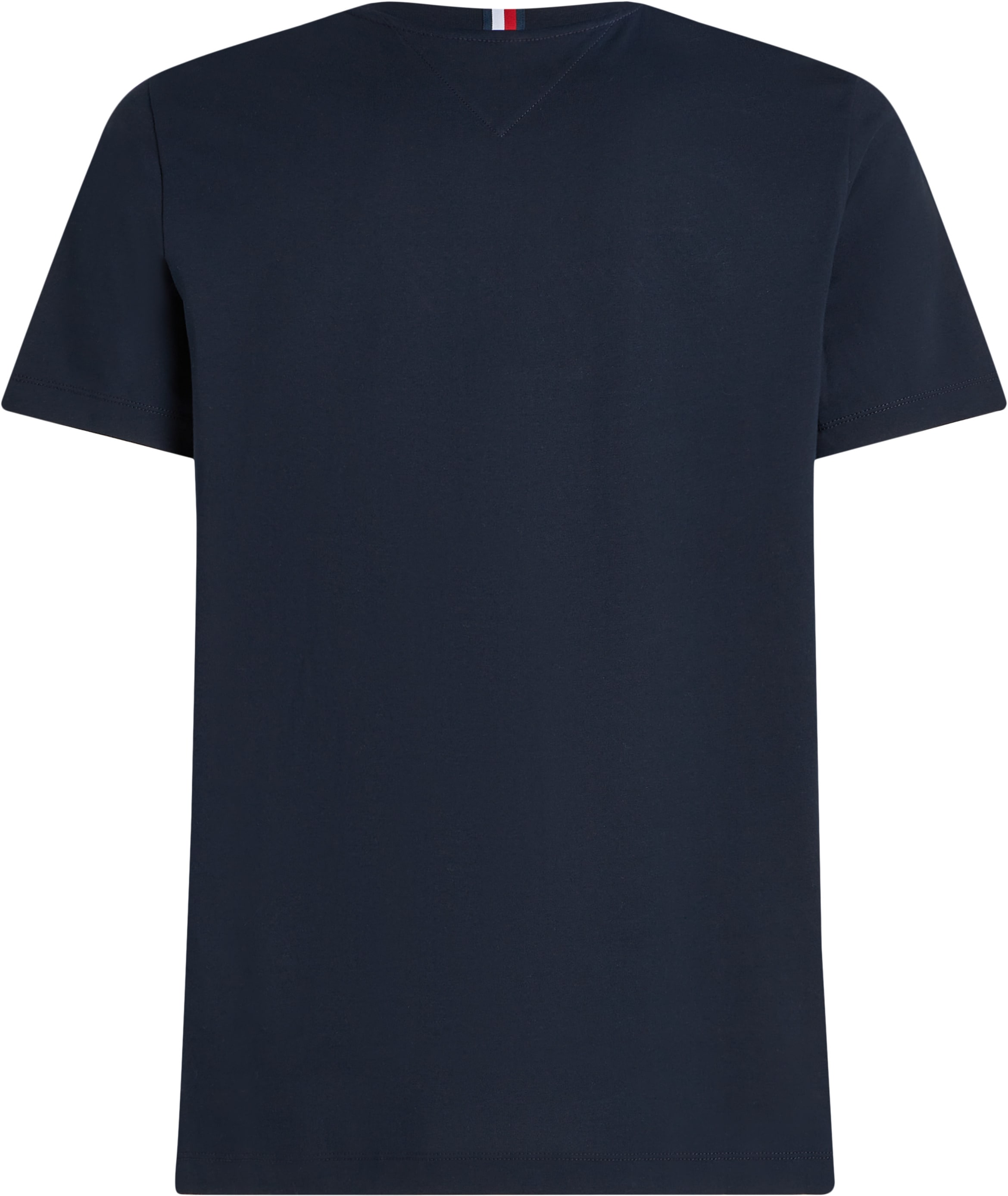 Tommy Hilfiger Big & Tall Rundhalsshirt »BT-SCRIPT LOGO TEE-B«, in Grossen Grössen, Logostickerei