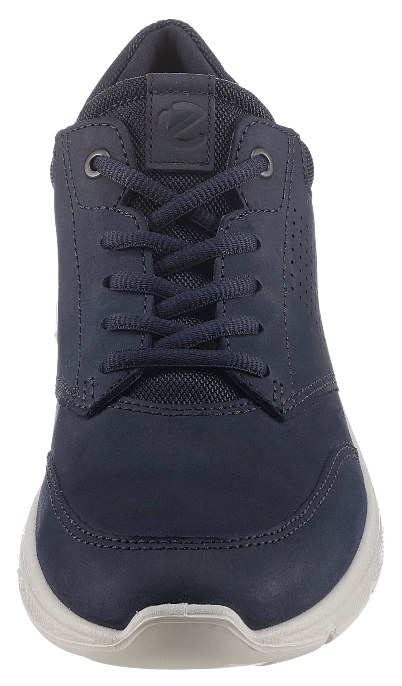Ecco Sneaker »IRVING«, mit weisser Laufsohle, Freizeitschuh, Halbschuh, Schnürschuh