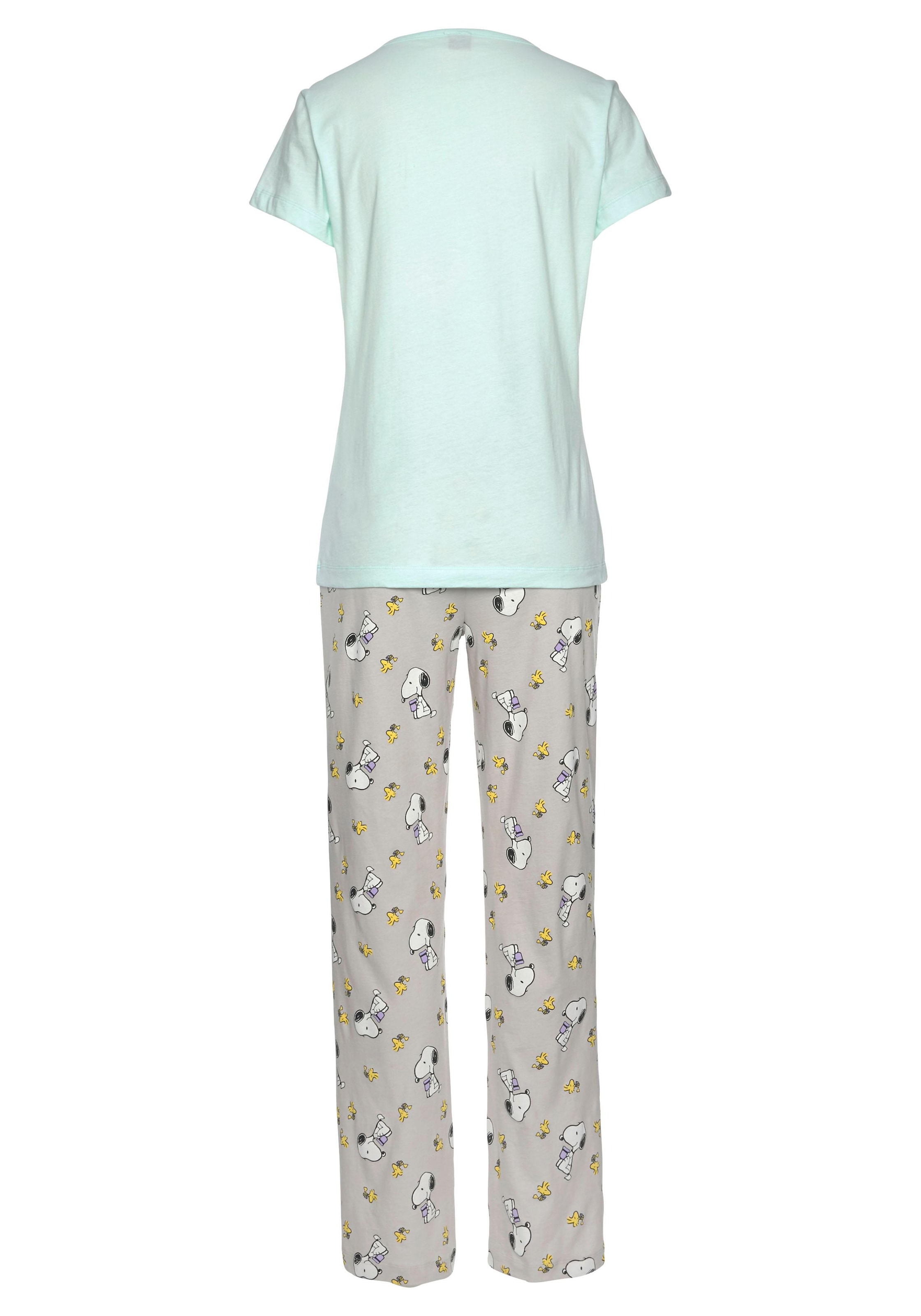 Peanuts Pyjama, (2 tlg., 1 Stück), mit Snoopy und Woodstock Druck online  kaufen bei Jelmoli-Versand Schweiz | Pyjama-Sets