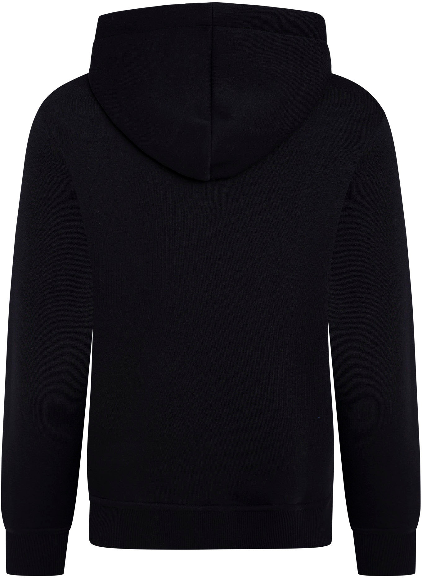 Zwillingsherz Kapuzensweatshirt, mit neonfarbenen Stickereien und Pailettenanker