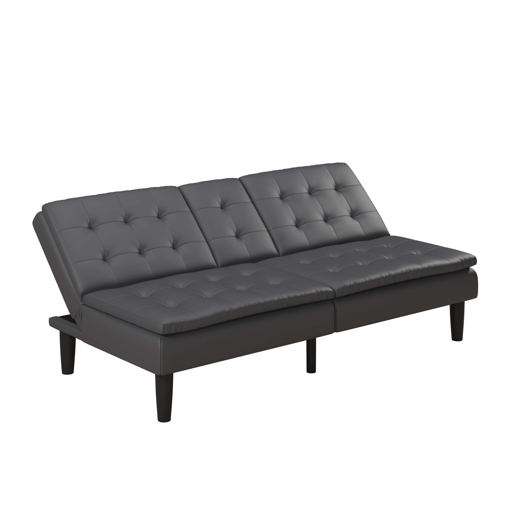 Dorel Home Schlafsofa »MAINE, Kinosofa mit Relax- und Bettfunktion, 2 Getränkehalter,«, Liegefläche 190 x 110 cm, Webstoff und Kunstleder