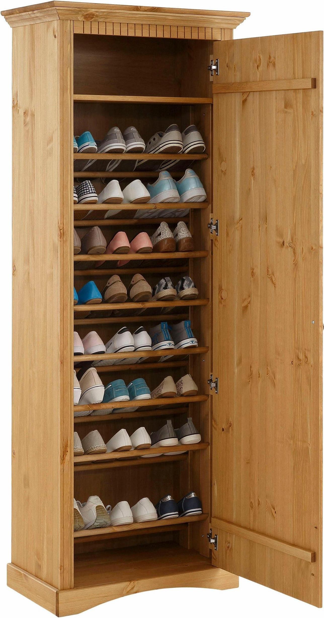 massiver kaufen affaire Home Kiefer, Schuhschrank 71 aus | online »Rustic«, Jelmoli-Versand cm breit