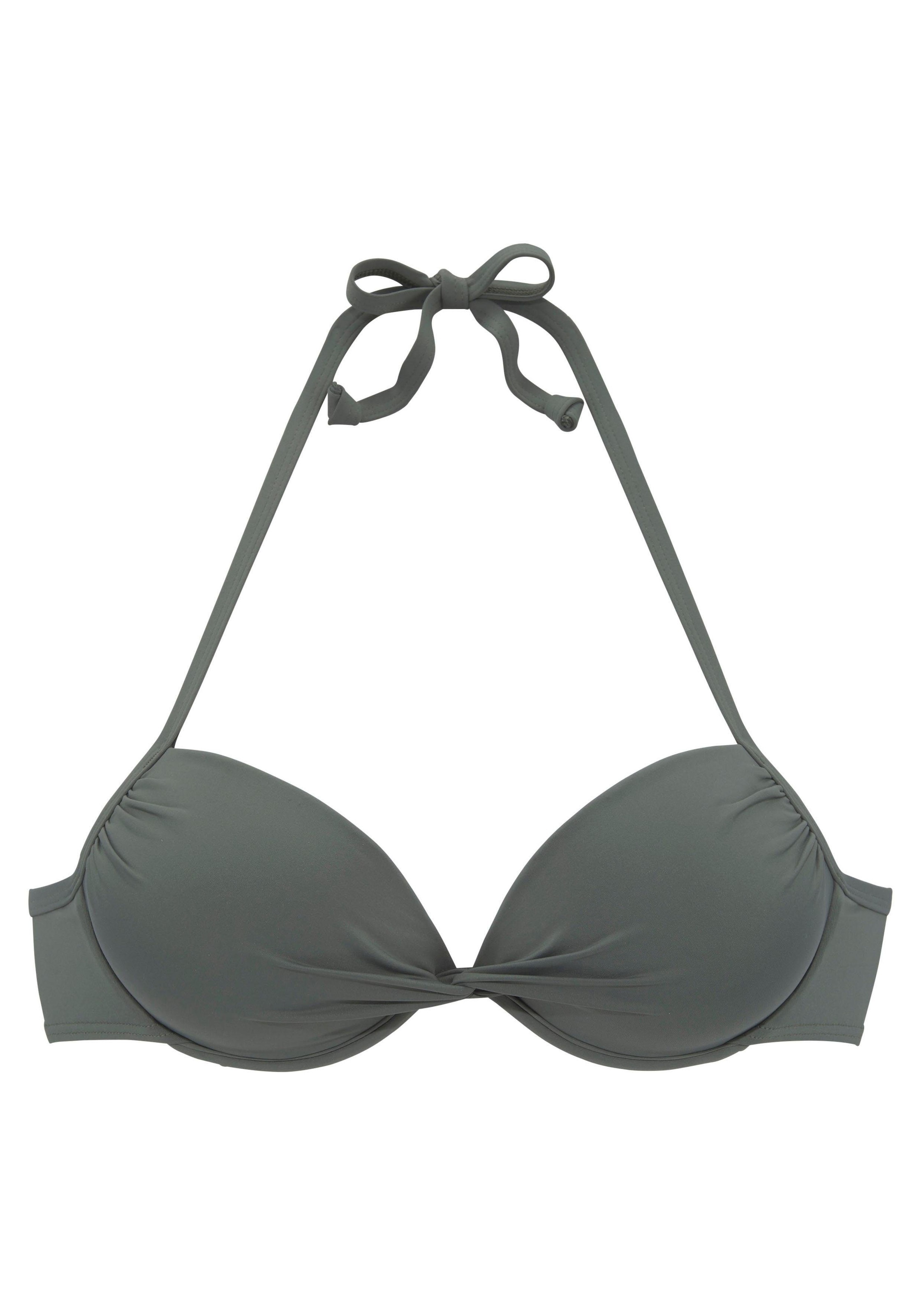 LASCANA Push-Up-Bikini-Top »Italy«, mit Raffung