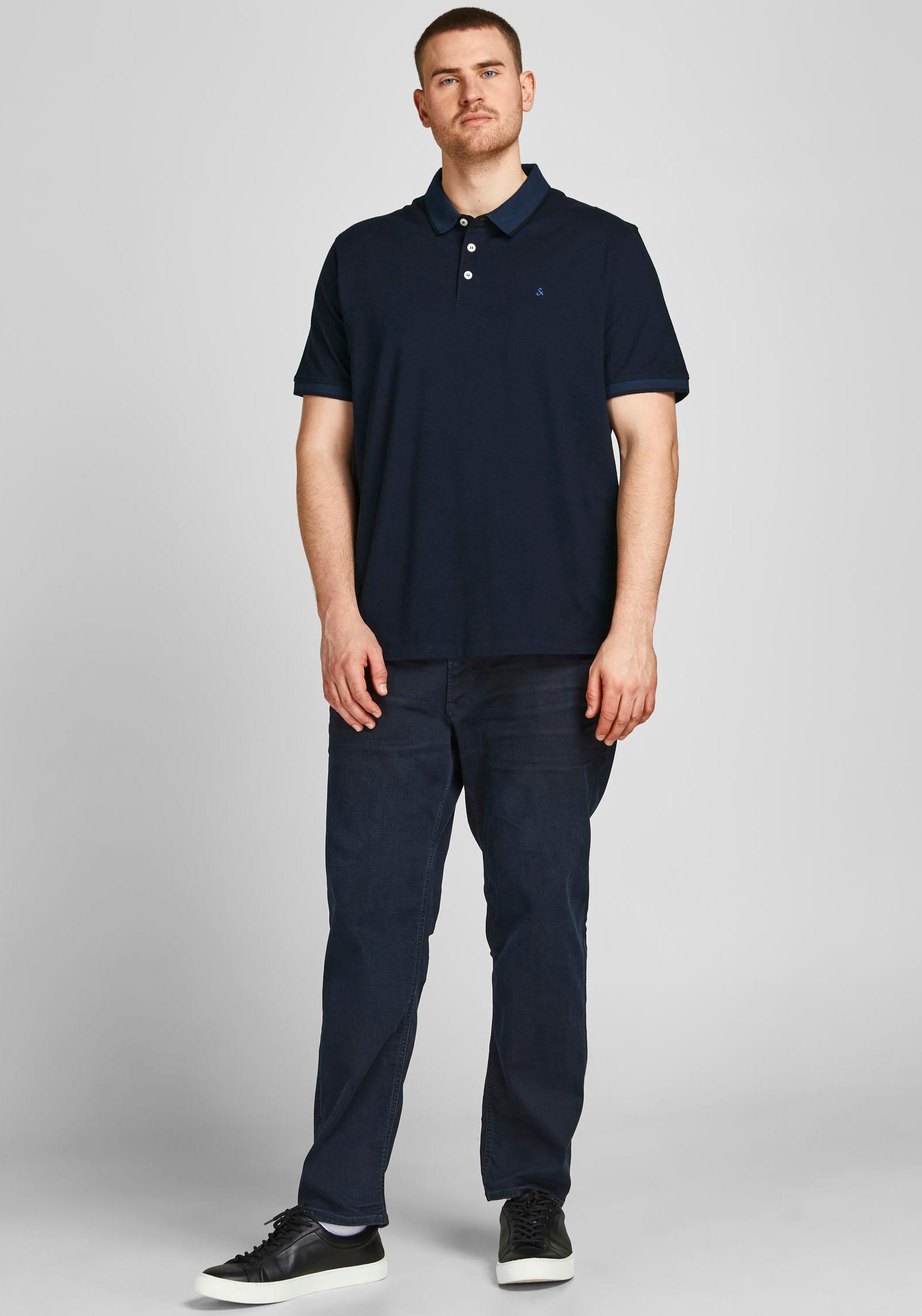 Jack & Jones PlusSize Poloshirt »Paulus Polo«, bis Grösse 6XL