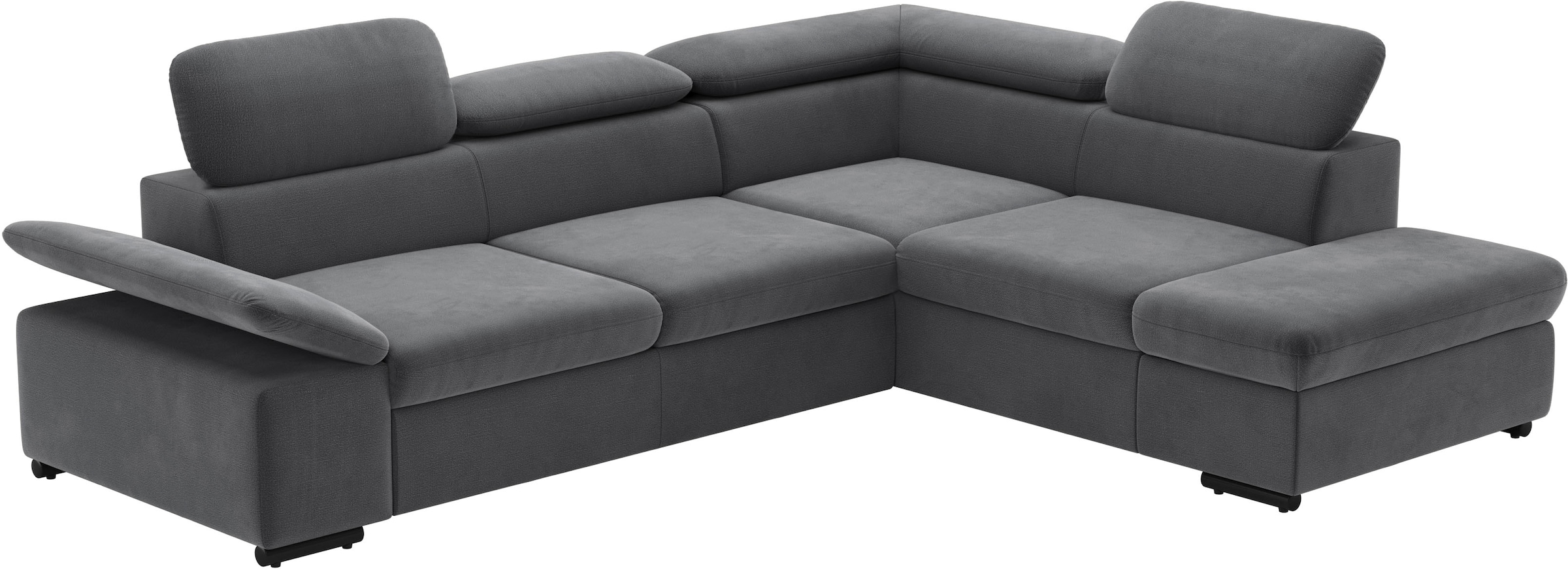 sit&more Ecksofa »Alcudia L-Form«, wahlweise mit Bettfunktion