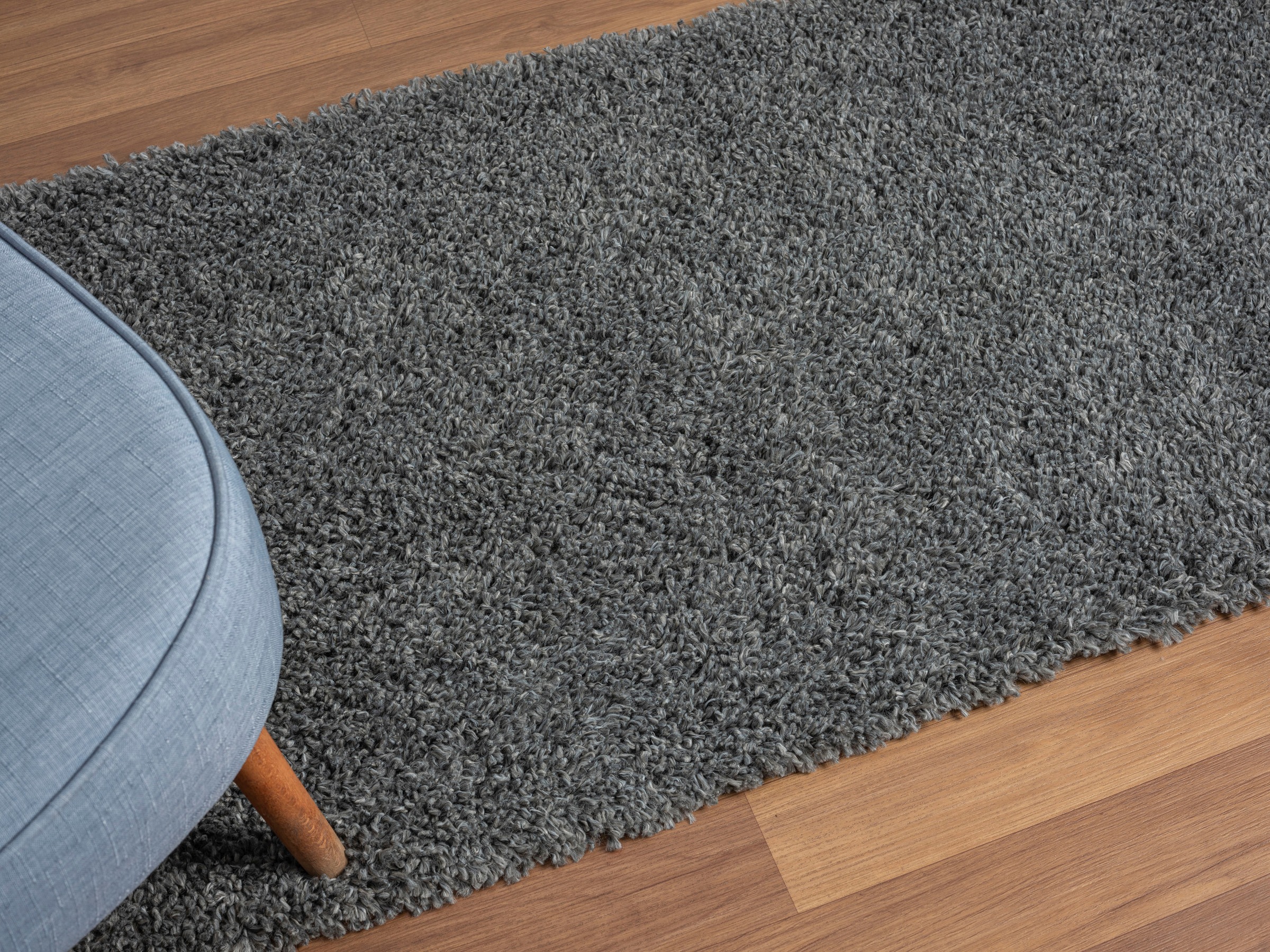 Myflair Möbel & Accessoires Hochflor-Läufer »My Shaggy«, rechteckig, 37 mm Höhe, Shaggy, Uni Farben, leicht glänzend, Microfaser, extra flauschig