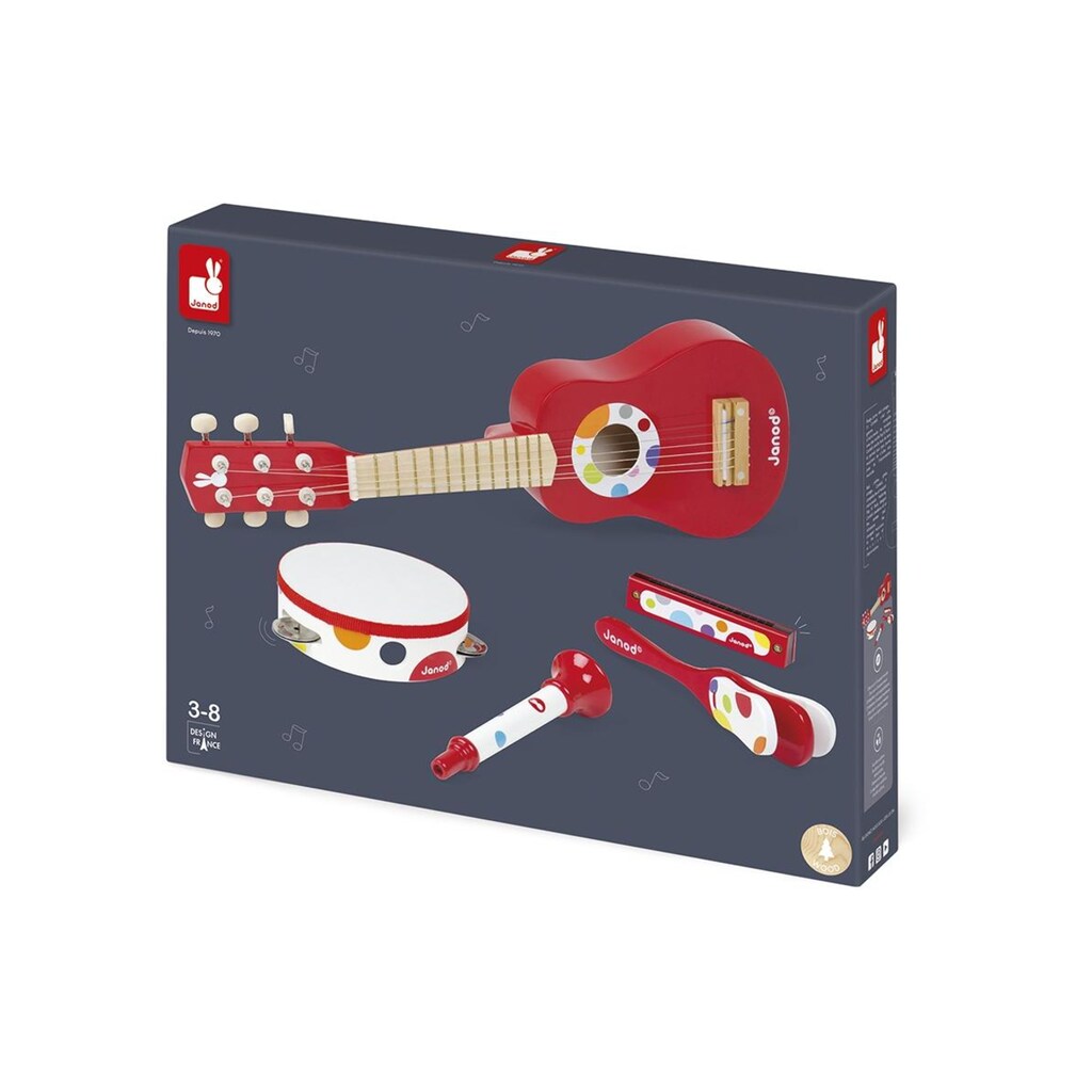 Janod Spielzeug-Musikinstrument »Janod Musikinstrument Musik-Set Kon«