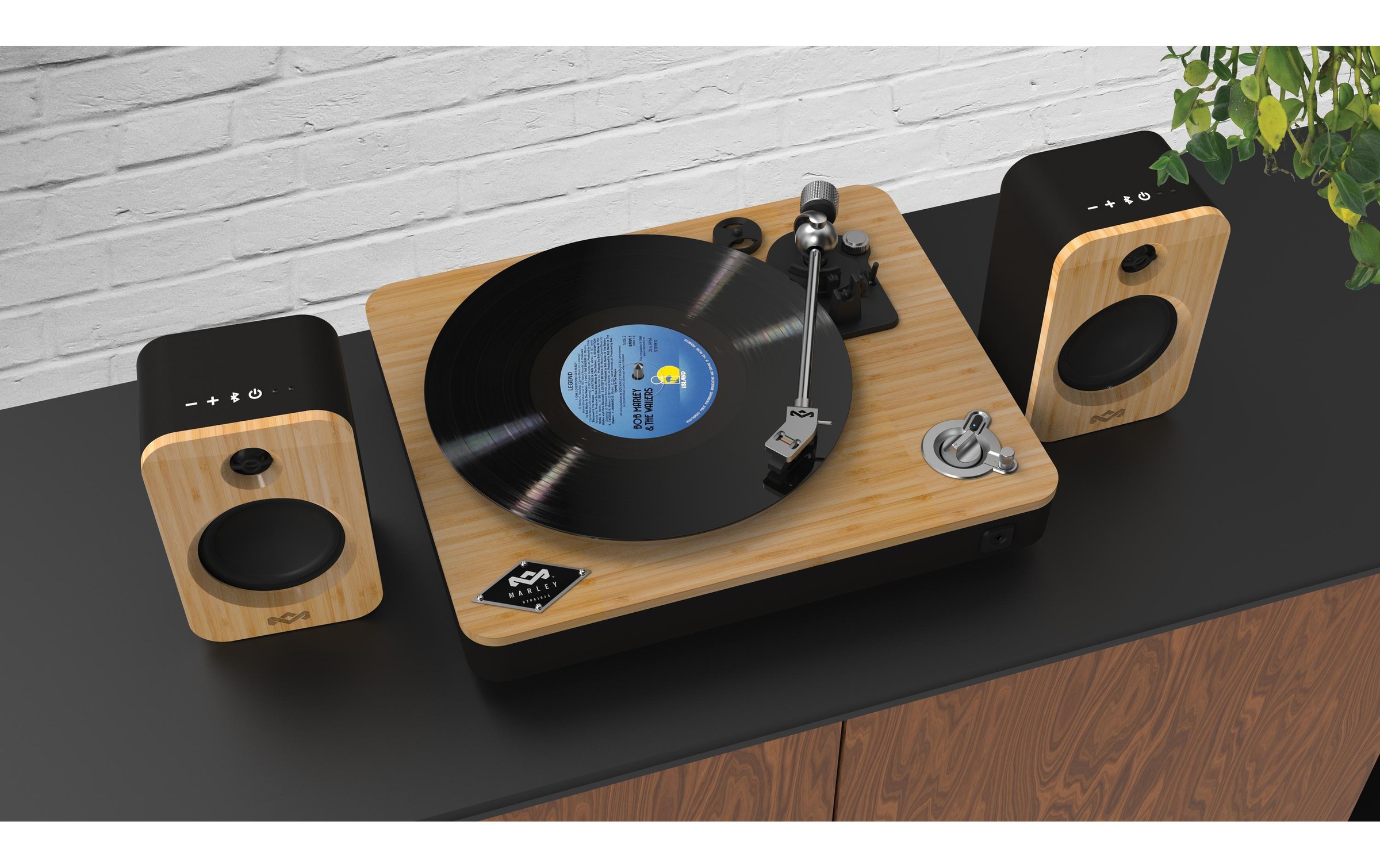 House of Marley Lautsprecher »Paar Get Together Duo Schwarz«