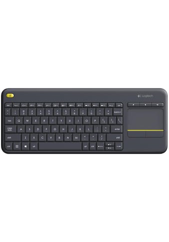 PC-Tastatur »K400 Plus US-Layout«, (Ziffernblock-Touchpad)