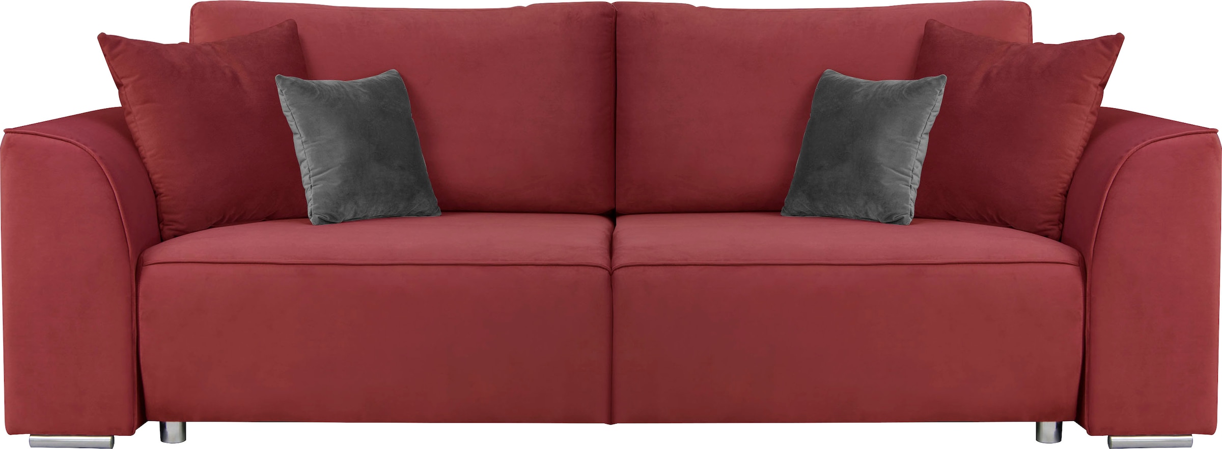 3-Sitzer Beatrice Schlafsofa, wahlweise auch mit Bettfunktion und Bettkasten, incl. 2...