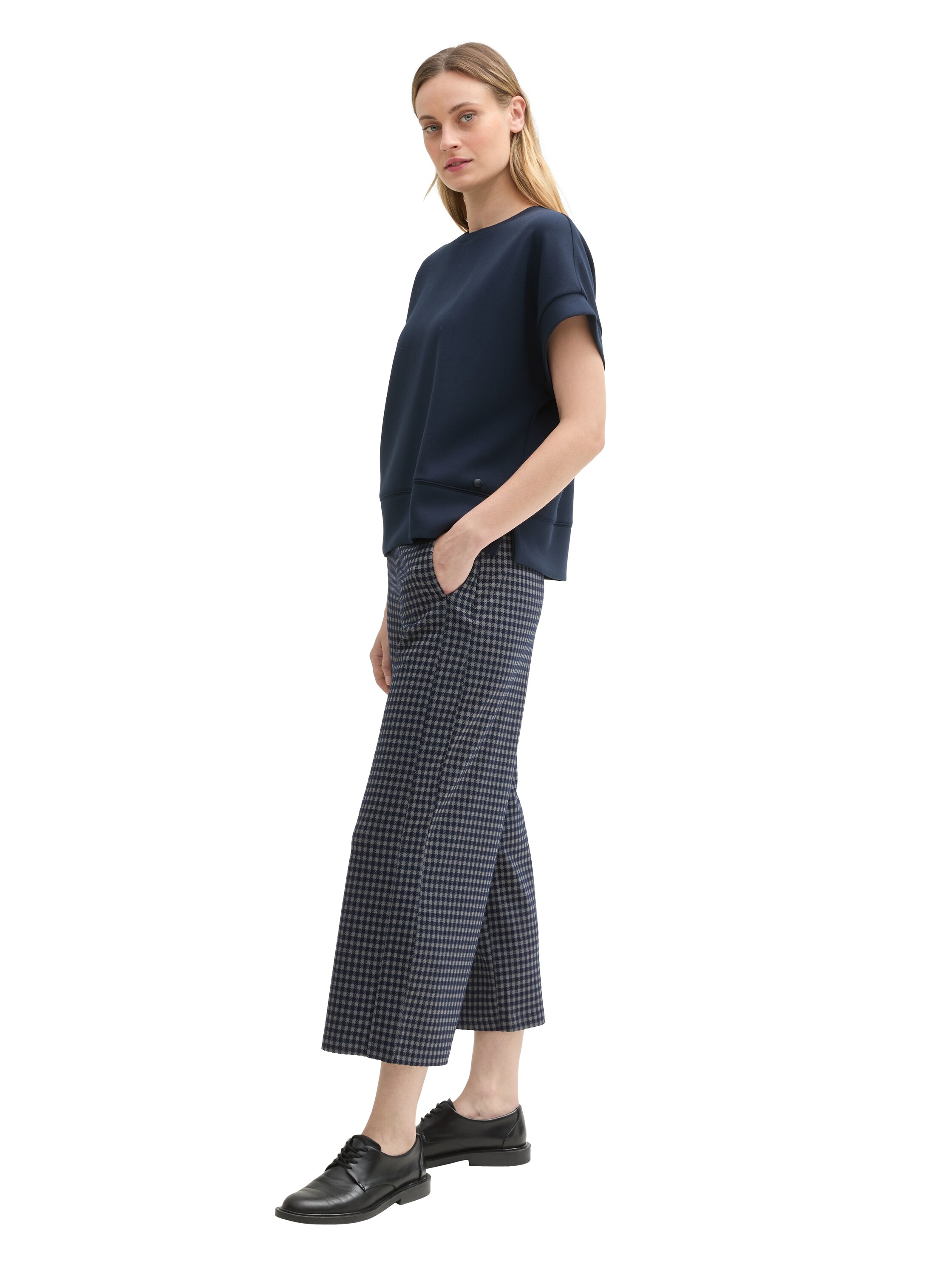 TOM TAILOR Culotte, mit Karo Muster