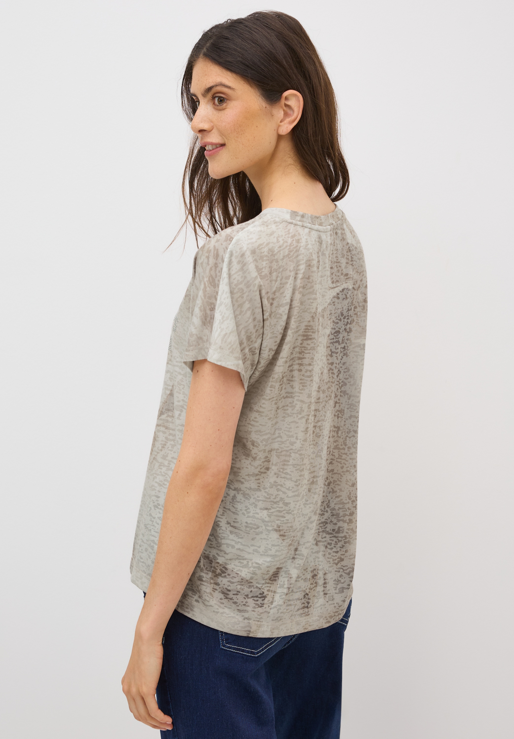 Cecil T-Shirt, mit Wording