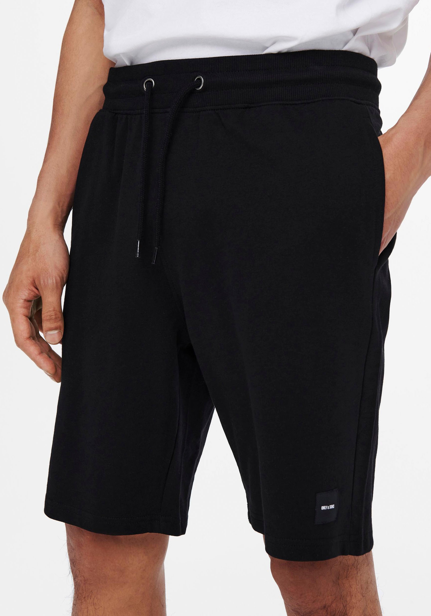 ONLY & SONS Sweatshorts »ONSNEIL SWEAT SHORTS«, unifarben