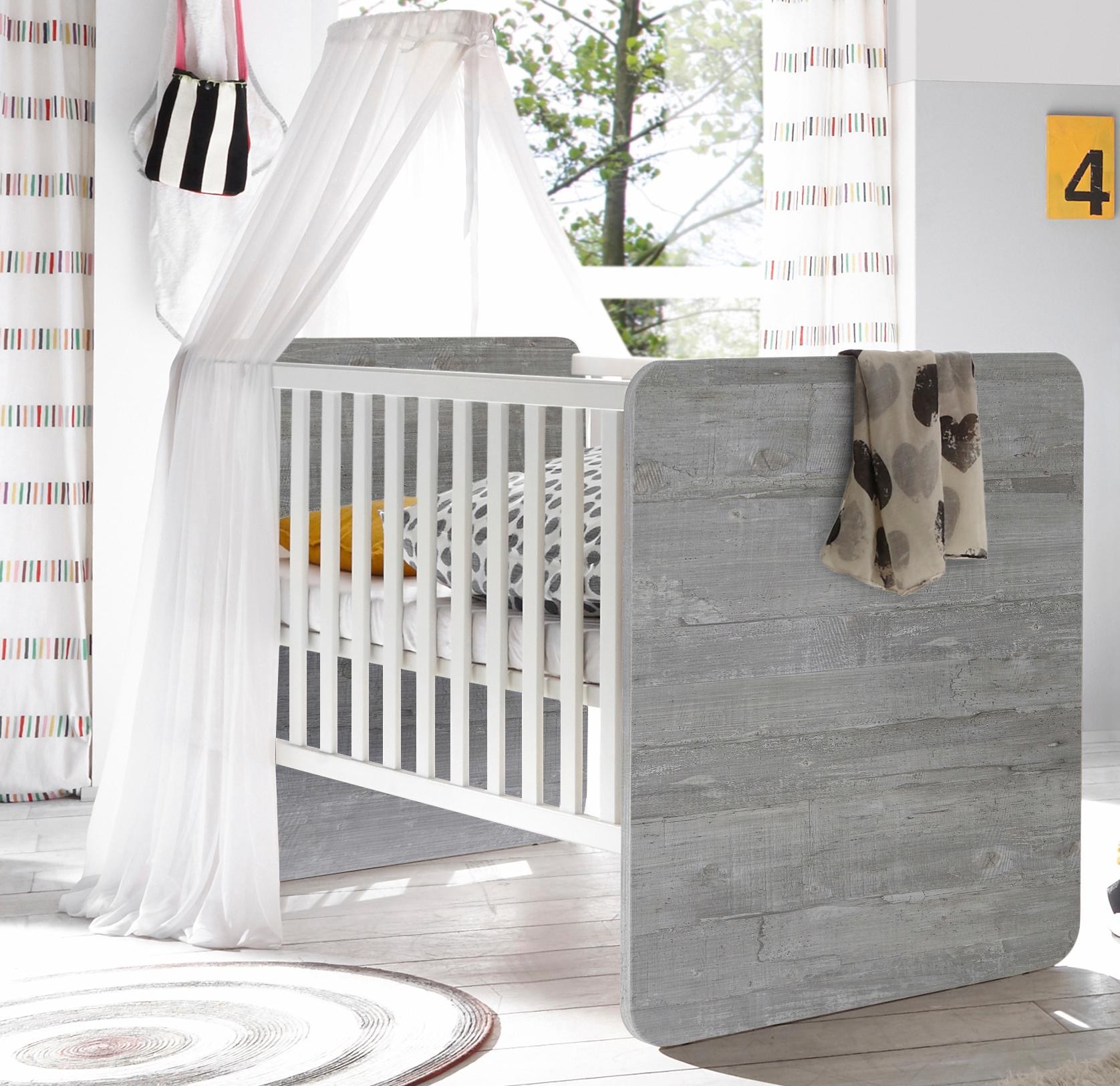 Mäusbacher Babyzimmer-Komplettset »Aarhus«, (Set, 3-teilig: Bett, Wickelkommode und Schrank)