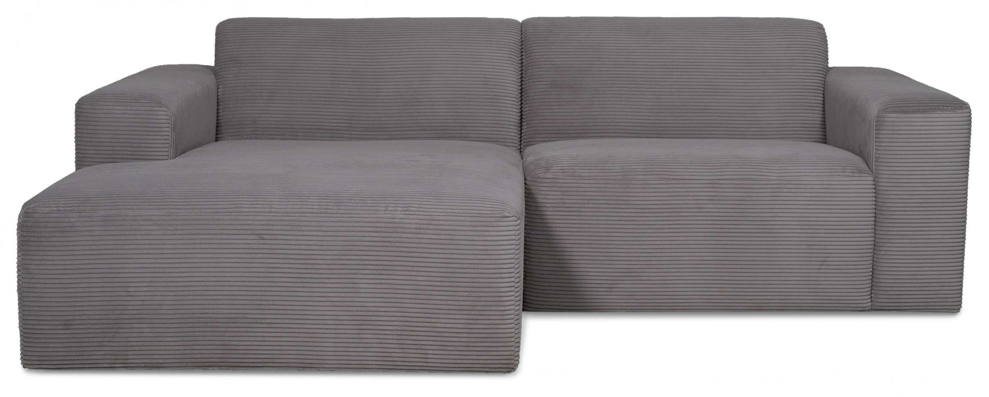 INOSIGN Ecksofa »Koa,228cm, L-Form, Modulsofa, Webstoff, Cord, Struktur«, Designsofa, weicher Lounge-Sitzkomfort, Welleunterfederung, bodentief