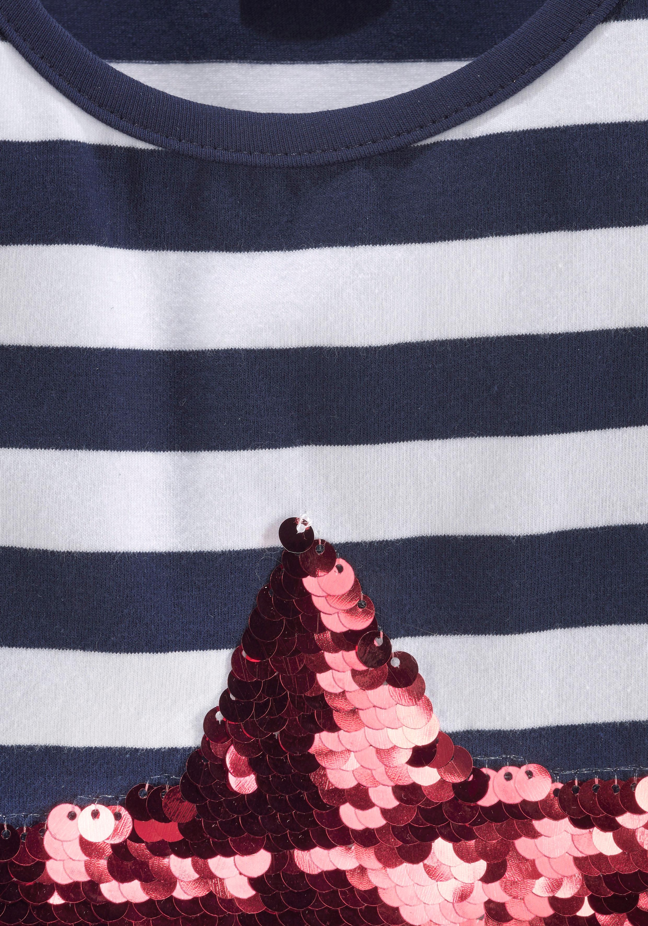 Arizona Volantkleid, mit Wendepailletten und Tüll