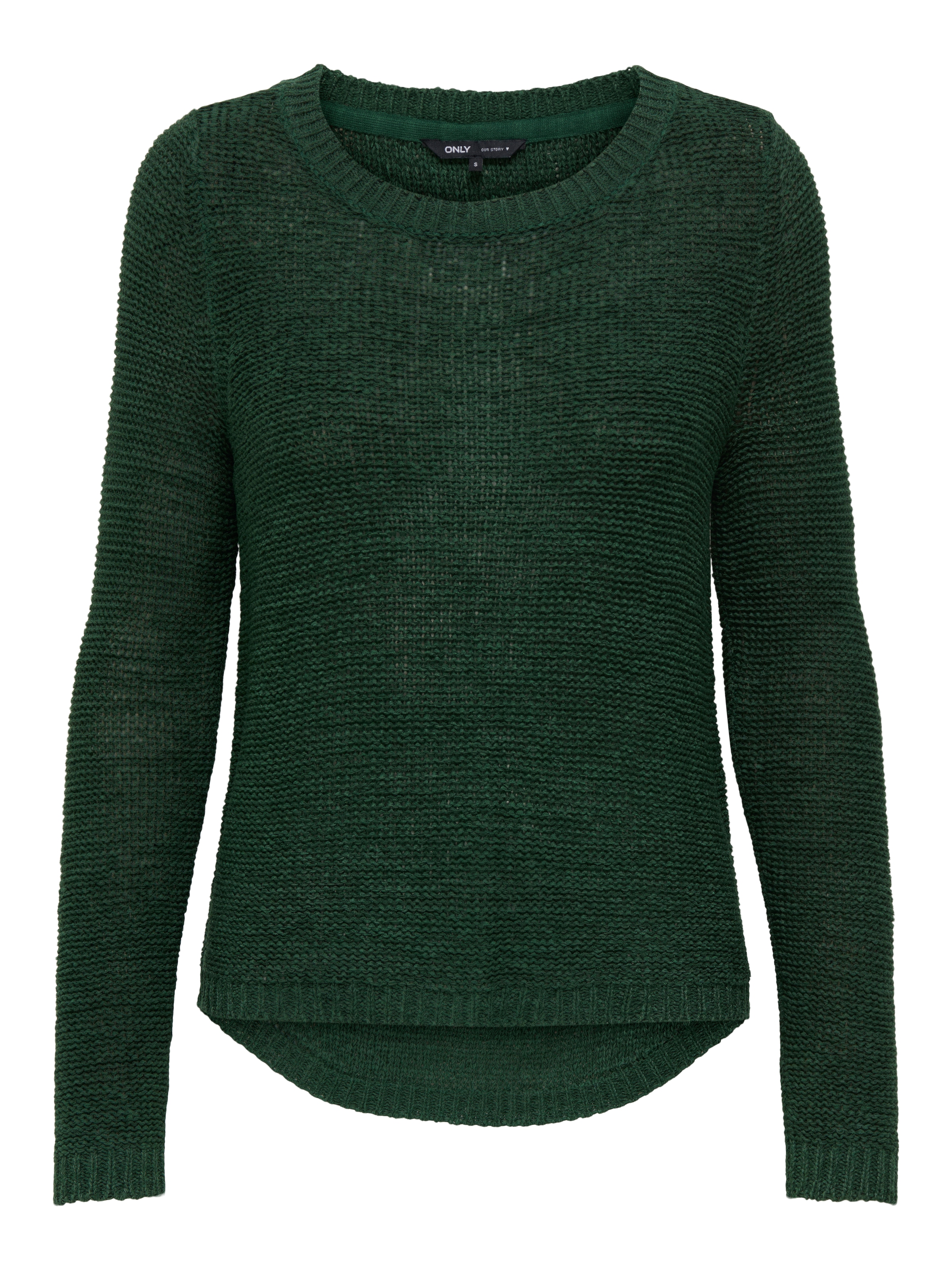 ONLY Strickpullover »ONLGEENA XO L/S PULLOVER KNT NOOS«, mit Rundhalsausschnitt