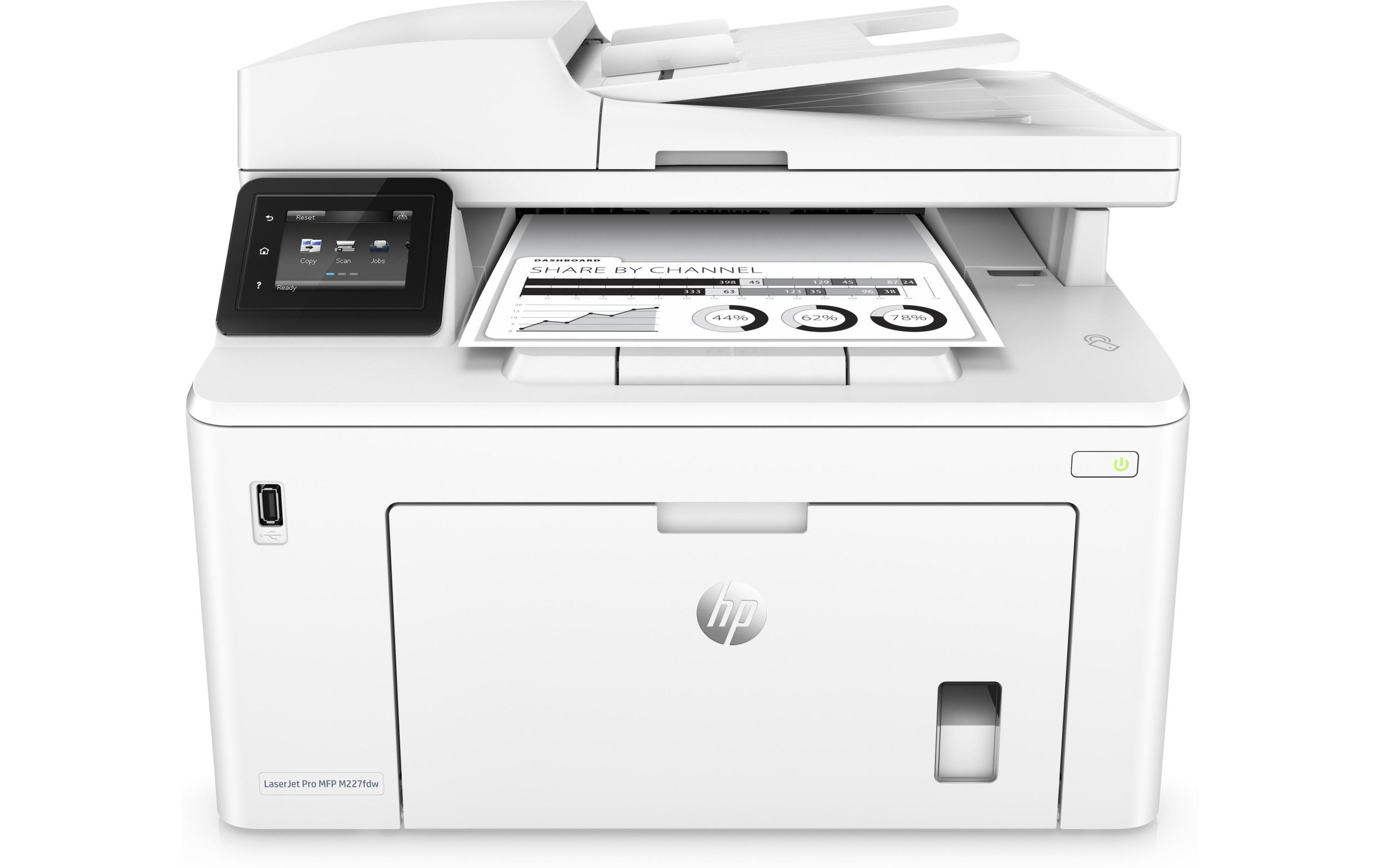 HP Schwarz-Weiss Laserdrucker »LaserJet Pro M227fdw«