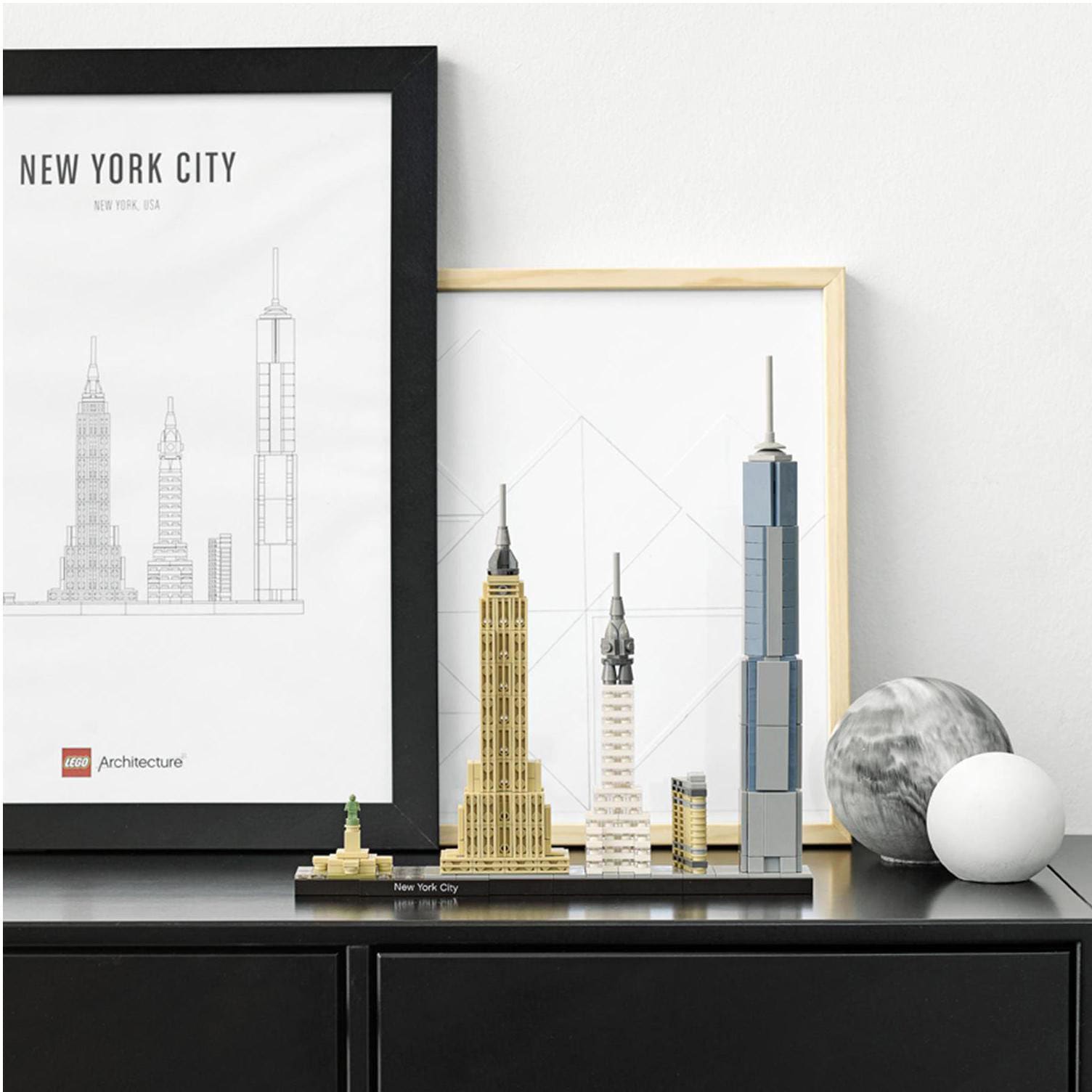 LEGO® Konstruktionsspielsteine »New York City (21028), LEGO® Architecture«, (598 St.)