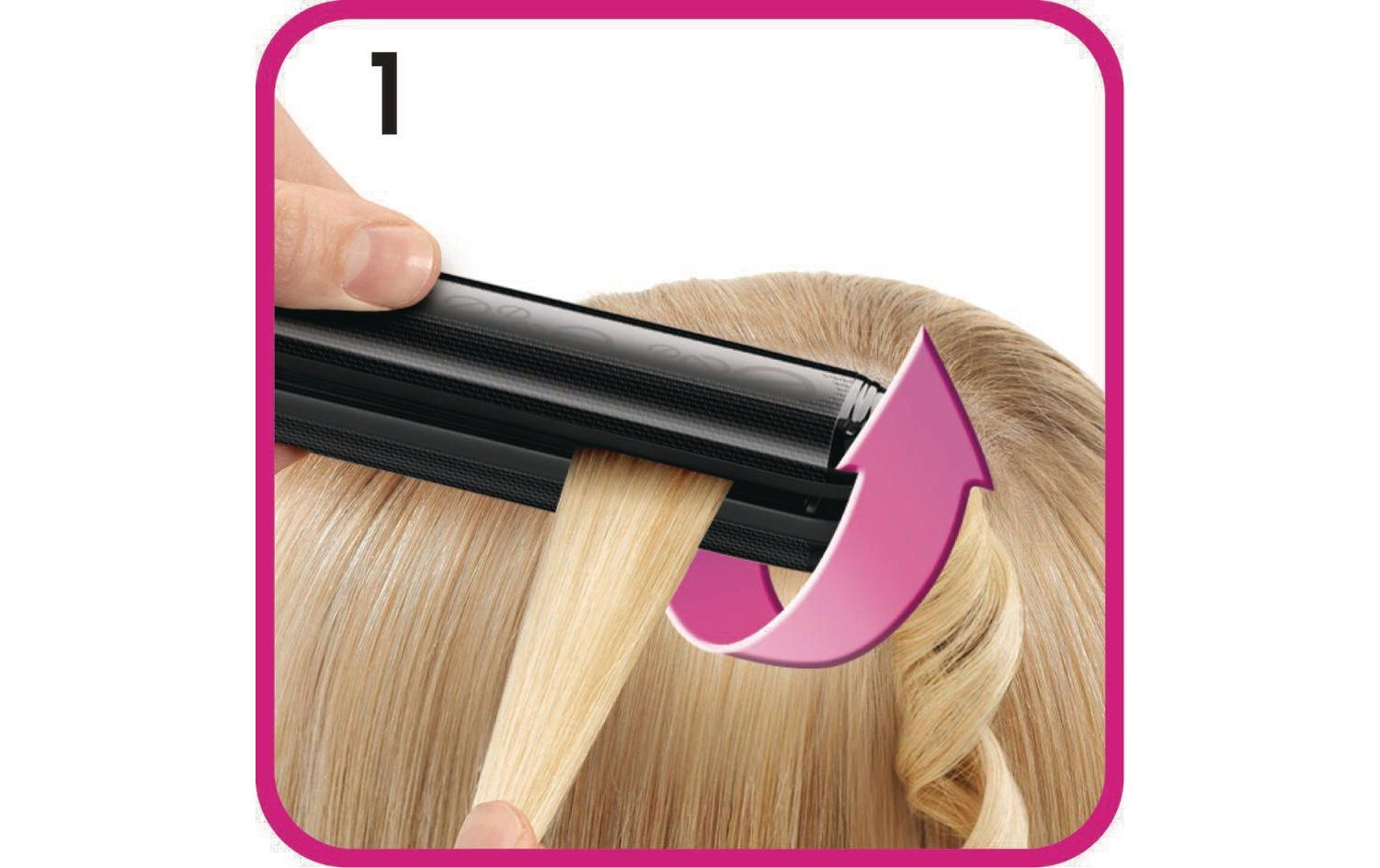 Rowenta Glätteisen »Liss&Curl Keratin E. SF4522«