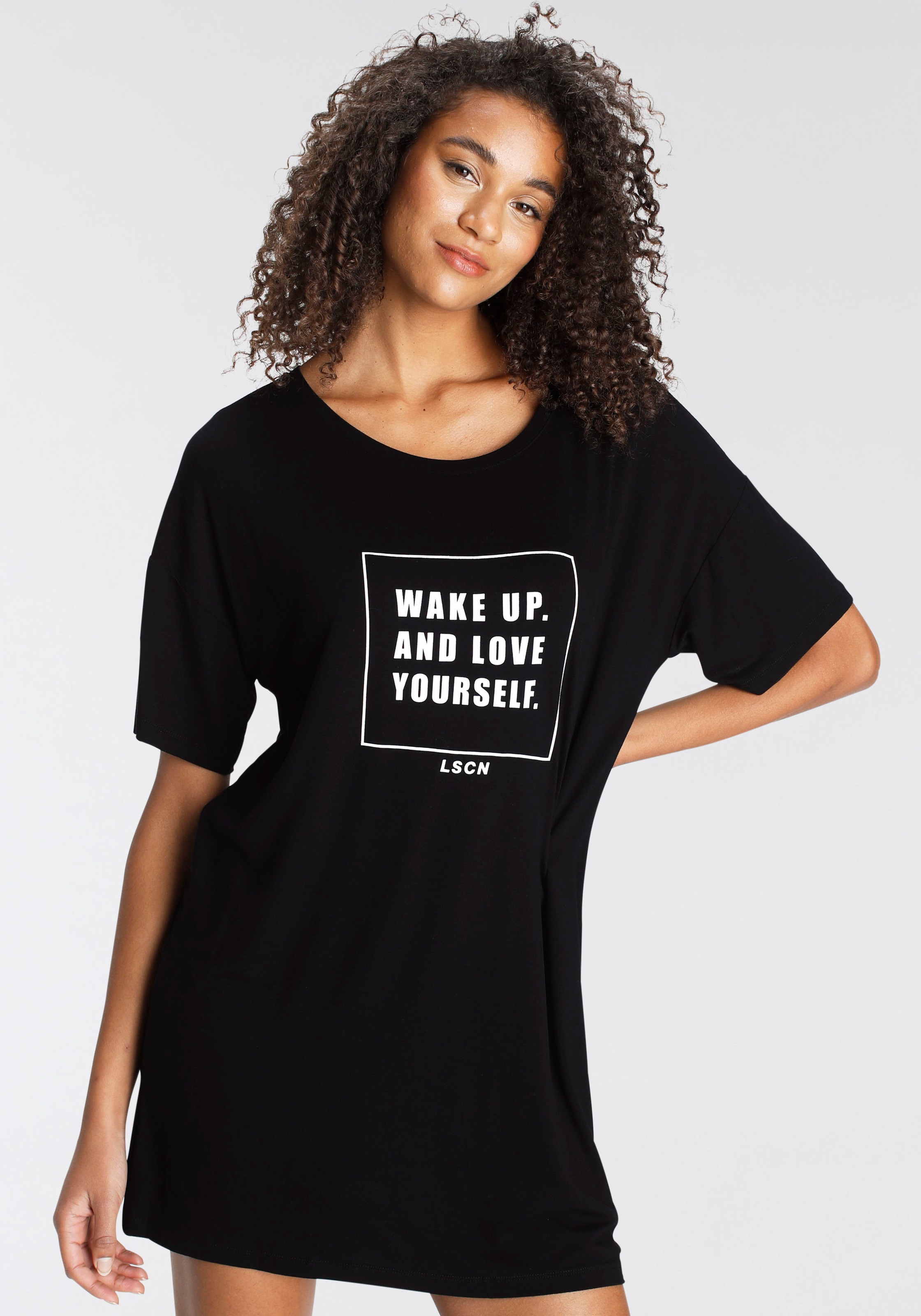 LASCANA Sleepshirt in locker sitzendem Schnitt
