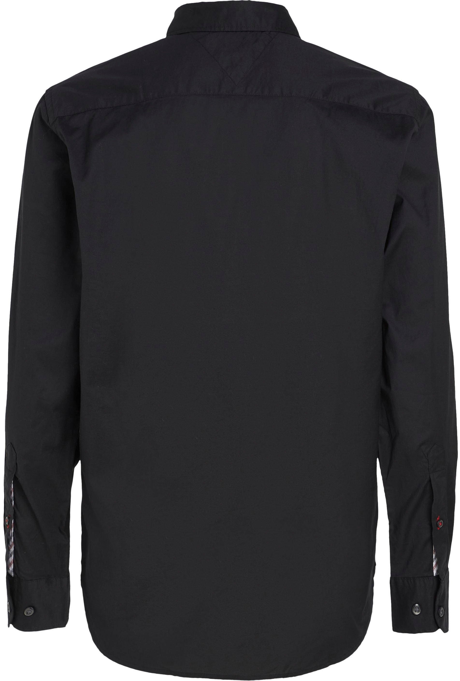 Tommy Hilfiger Langarmhemd »LA-Hemd Flex Poplin«