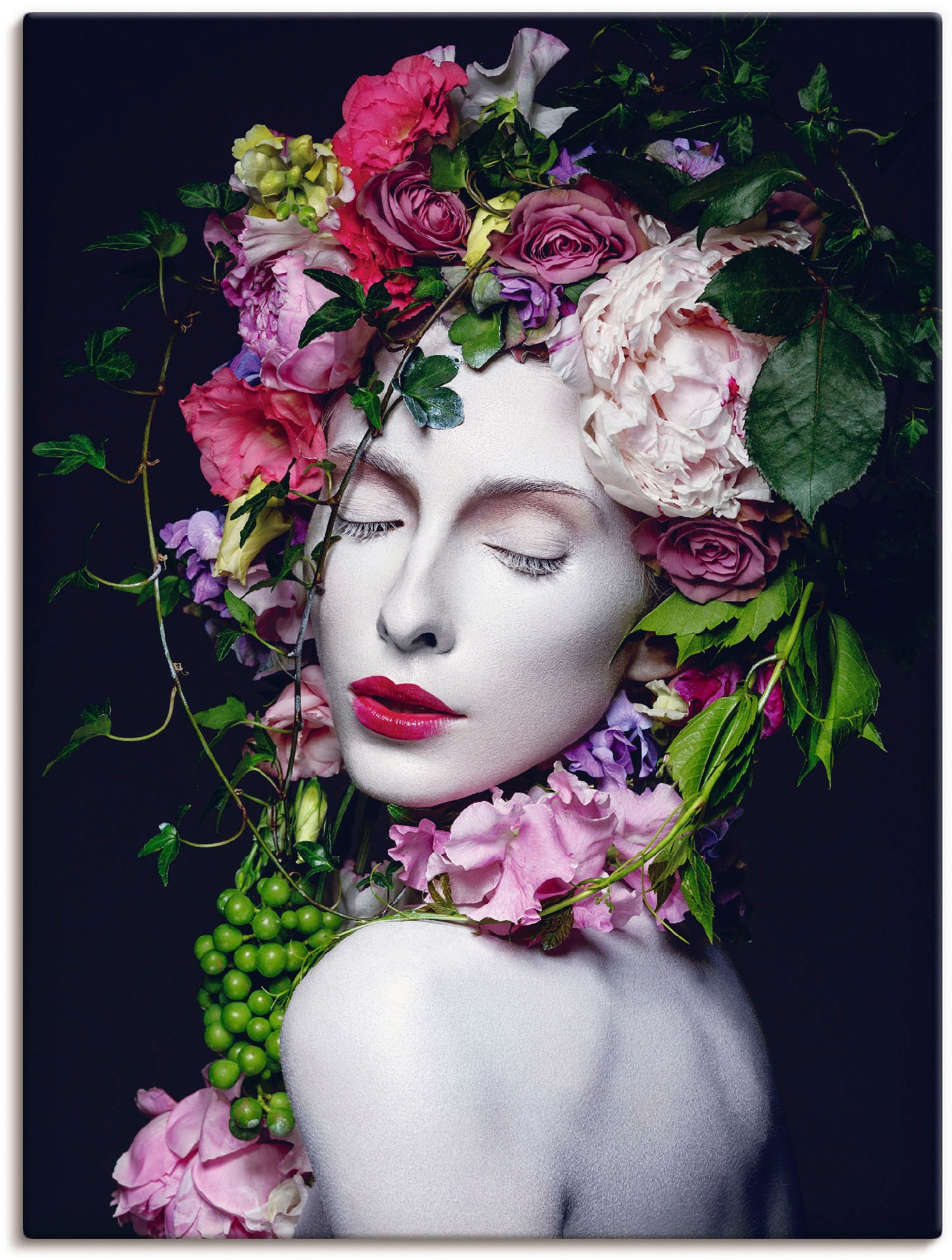 Artland Wandbild »Schöne Blumenkönigin«, Bilder von Frauen, (1 St.), als  Alubild, Leinwandbild, Wandaufkleber oder Poster in versch. Grössen online  shoppen | Jelmoli-Versand