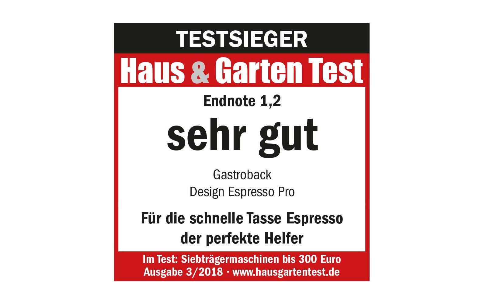 Gastroback Siebträgermaschine »Pro«