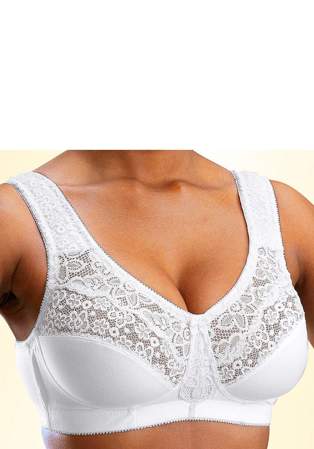 petite fleur Entlastungs-BH, Bügel, Schweiz eleganter 2 bestellen Spitze, Basic Dessous online Stück), (Packung, Jelmoli-Versand bei mit ohne