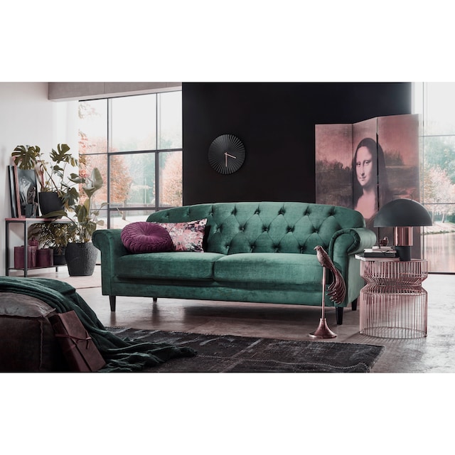 ❤ ATLANTIC home collection 2-Sitzer »Carla«, in Samtverloursbezug, mit  Stauraum unter der Sitzfläche entdecken im Jelmoli-Online Shop