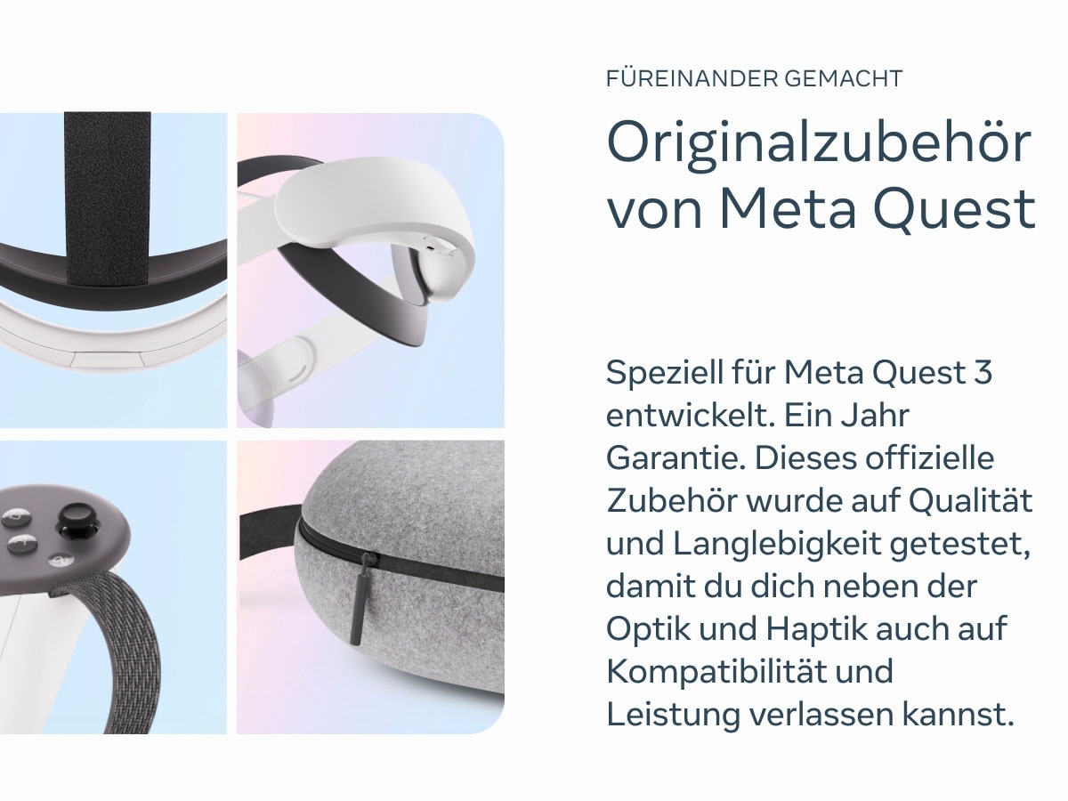 Meta VR Brillen-Halterung »Quest 3 Silicone Facial Interface«