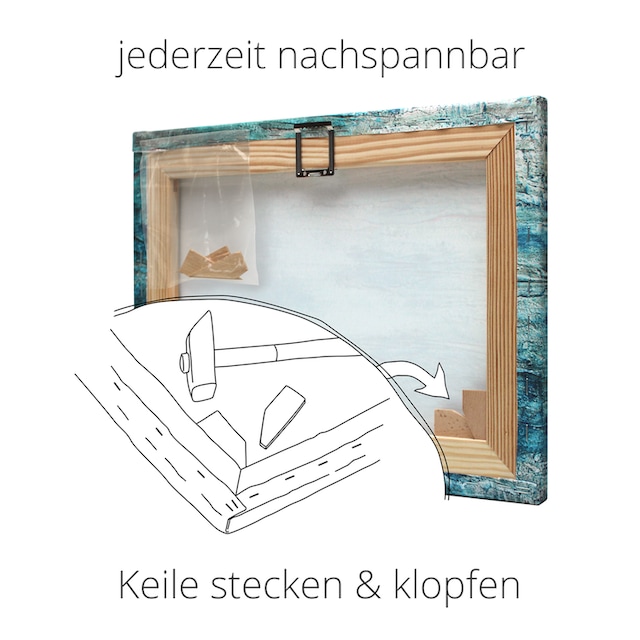 Artland Wandbild »Lost Place - Treppen«, Architektonische Elemente, (1 St.),  als Leinwandbild, Poster in verschied. Grössen online shoppen |  Jelmoli-Versand