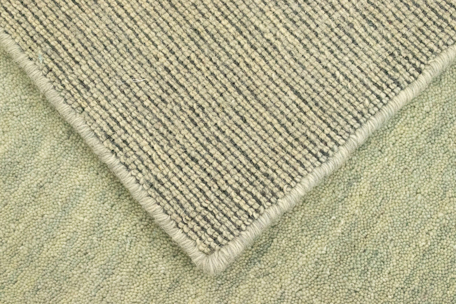 morgenland Wollteppich »Uni - Gabbeh Teppich - Softy«, rechteckig, 1,6 mm Höhe, Gabbeh Optik, Uni Farben, reine Wolle, sehr weicher Flor, Wohnzimmer
