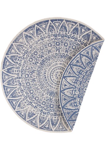 freundin Home Collection Teppich »Lilja«, rund, In-und Outdoor geeignet, Mandala,... kaufen