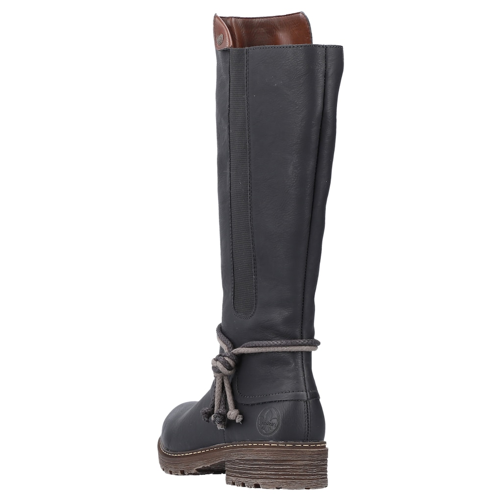 Rieker Winterstiefel, mit seitlichem Stretcheinsatz