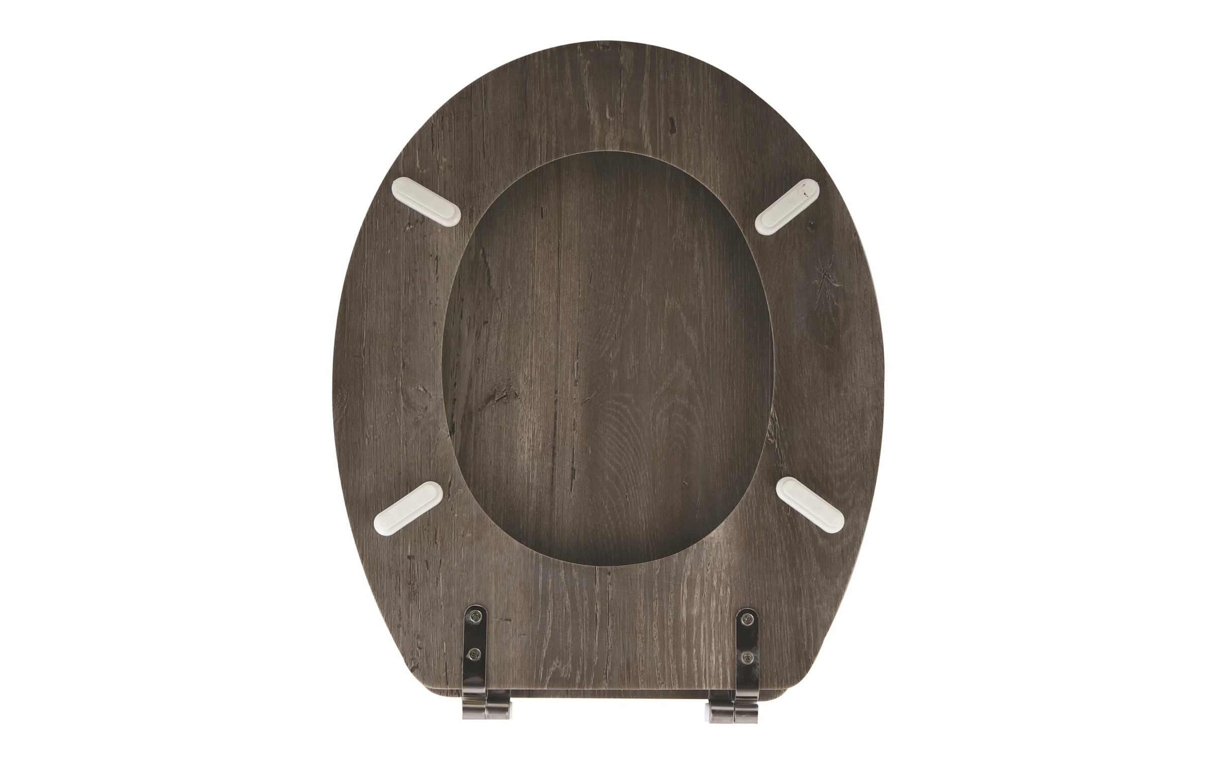 MSV WC-Sitz »MSV Toilettensitz Blue Ridge Braun«