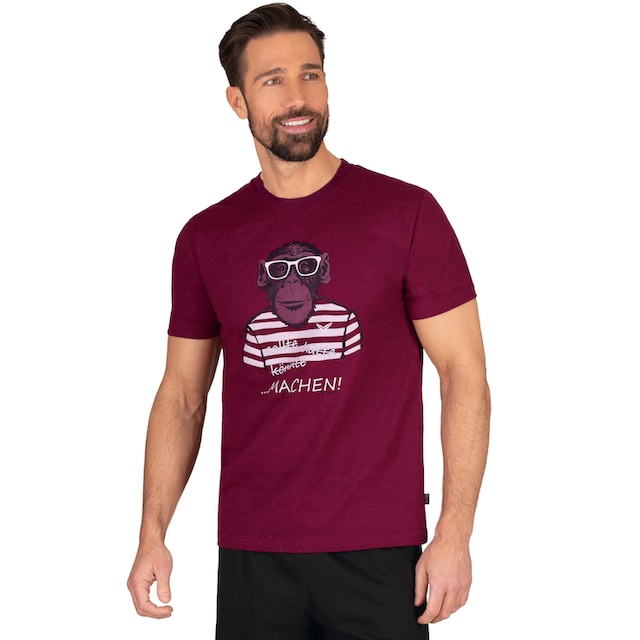 Trigema T-Shirt »TRIGEMA T-Shirt mit grossem Affen-Aufdruck« online shoppen  | Jelmoli-Versand