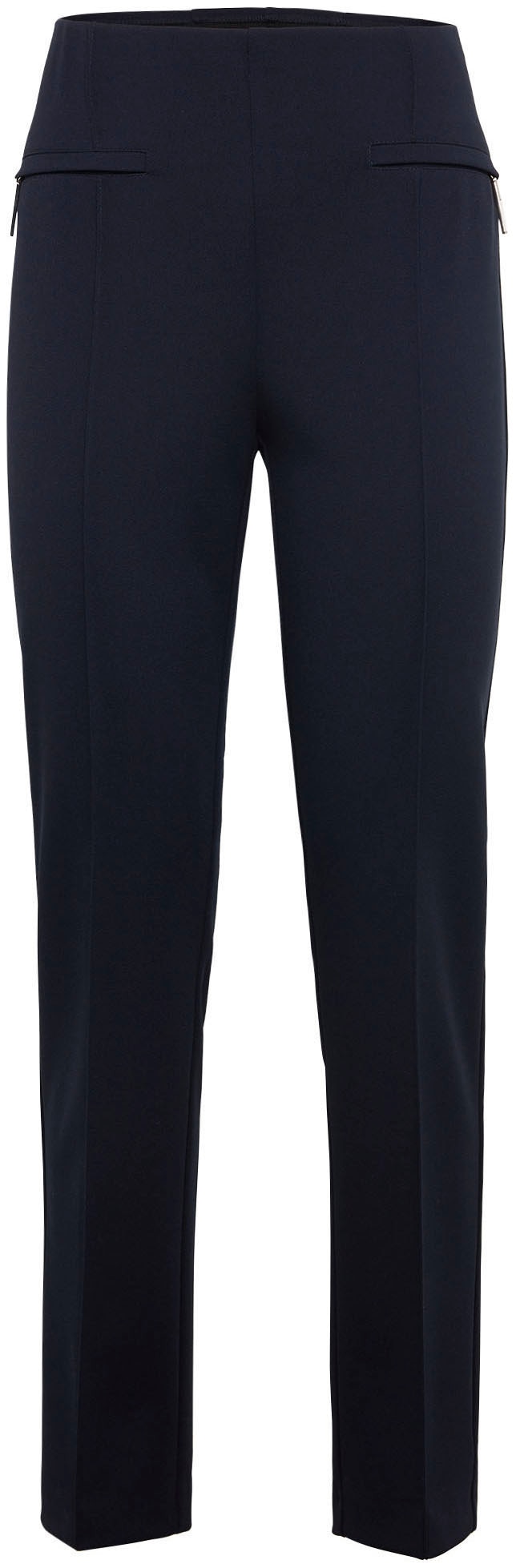 select! By Hermann Lange Stretch-Hose »Lea«, mit Bügelfalte