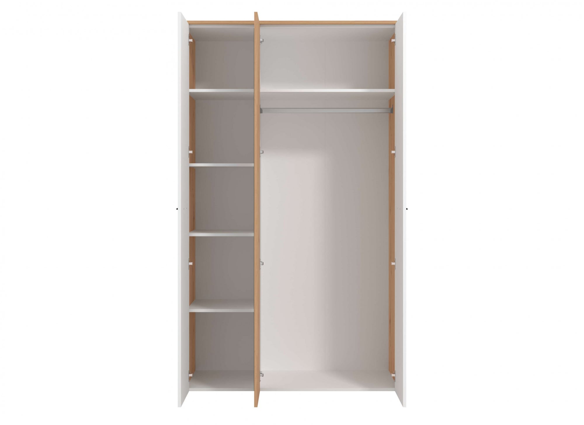 INOSIGN Kleiderschrank »Varadero, 2 moderne Farbkombinationen mit schwarzen Griffen«, mit 1 Spiegeltür, in den Breiten 119 und 157cm, FSC-zertifiziert