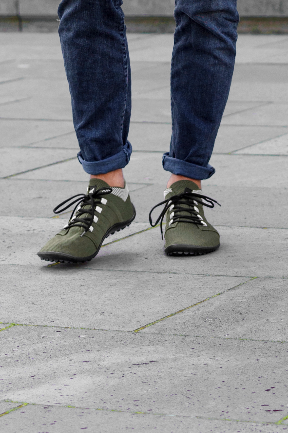 Leguano Barfussschuh »BEAT«, Freizeitschuh, Halbschuh, Schnürschuh für Maschinenwäsche geeignet
