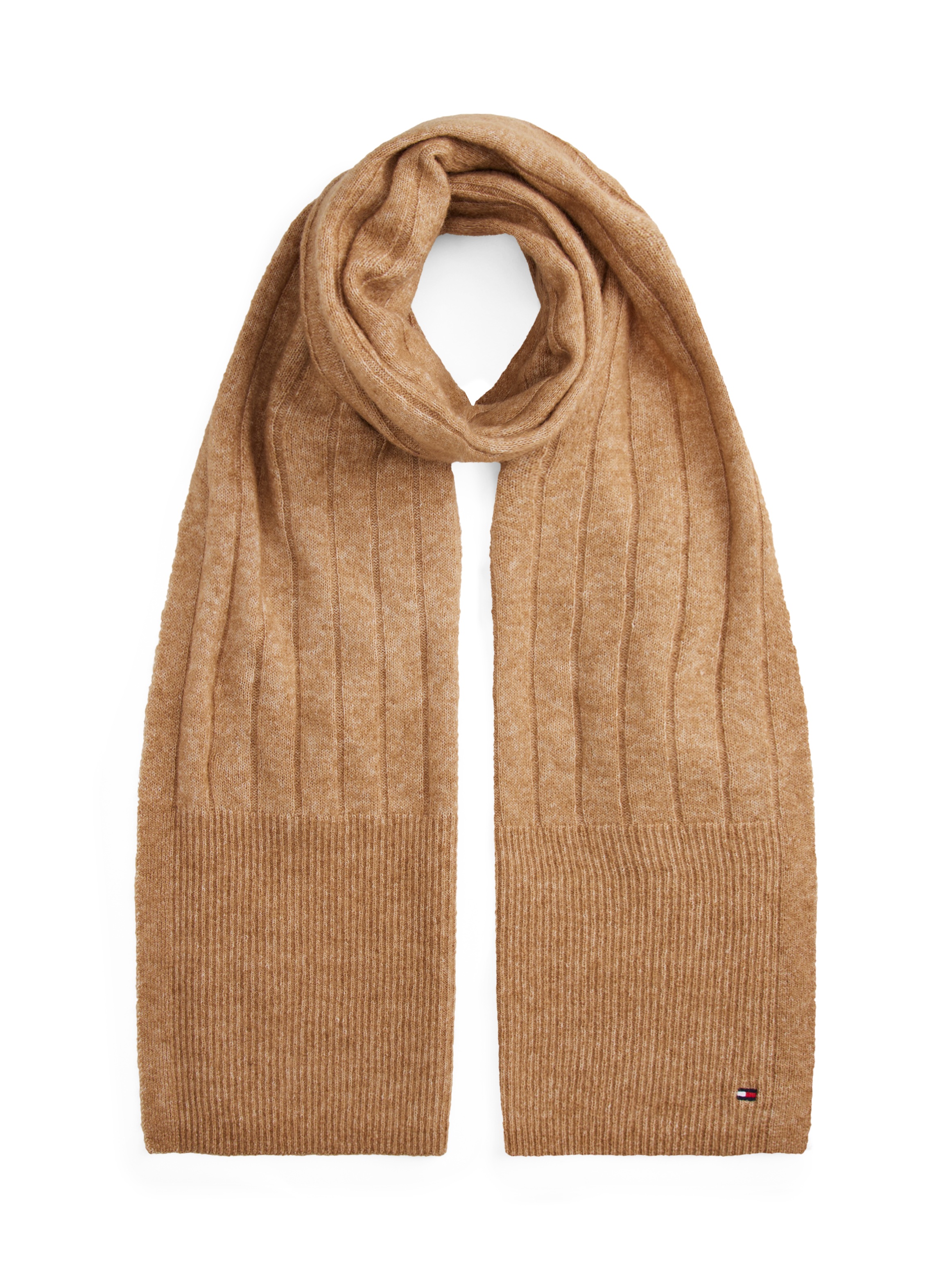 Tommy Hilfiger Schal »TH FLAG FLUFFY« Masse 190X35 cm, mit Wolle