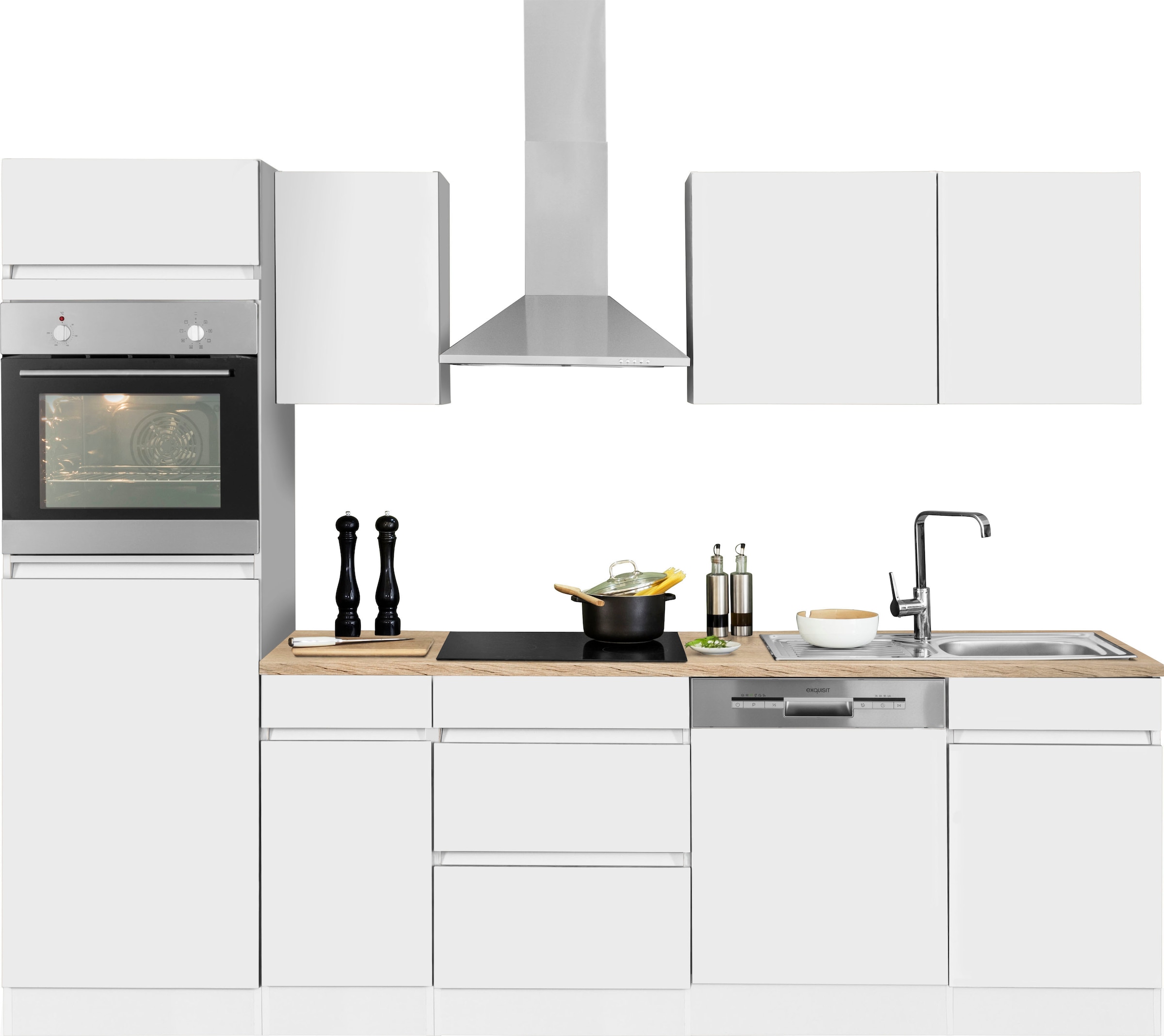❤ OPTIFIT Küchenzeile »Roth«, ohne E-Geräte, Breite 270 cm kaufen im  Jelmoli-Online Shop