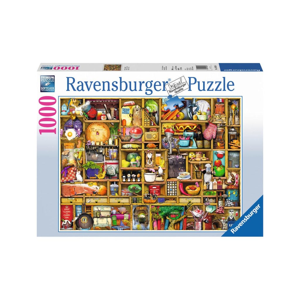 Ravensburger Puzzle »Kurioses Küchenregal«