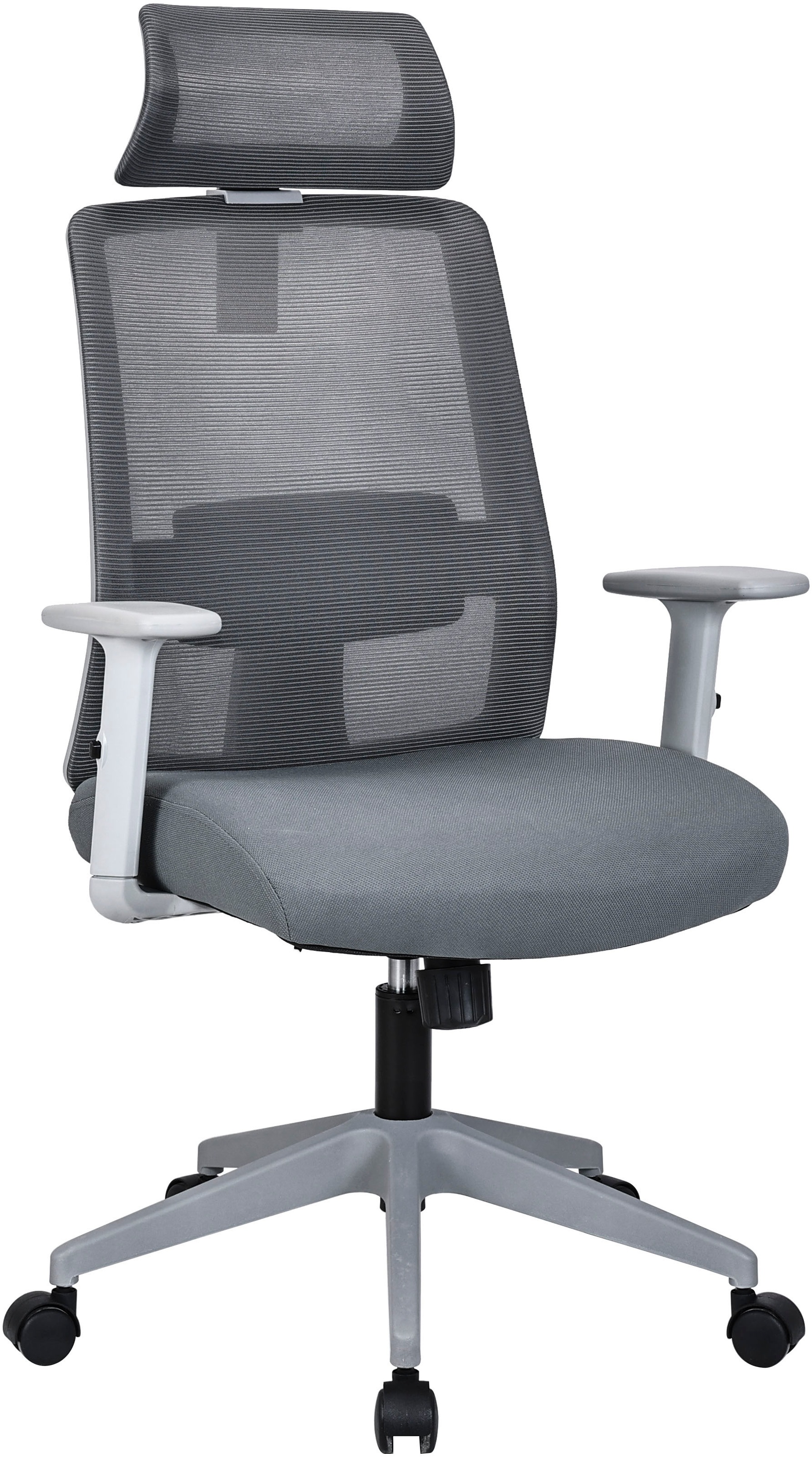 OTTO home Bürostuhl "Tallard, Mesh Schreibtischstuhl, ergonomische Ausstattung" () verstellbare Kopfstütze, Lumbalstütze & Armlehnen