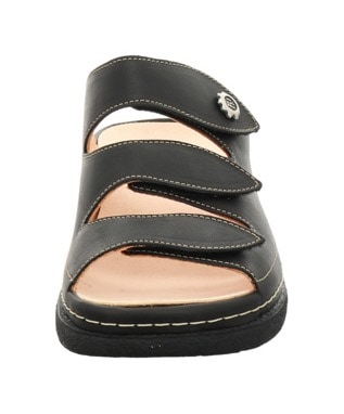 Think! Pantolette »CAMBIO«, Blockabsatz, Sommerschuh, Schlappen mit Wechselfussbett