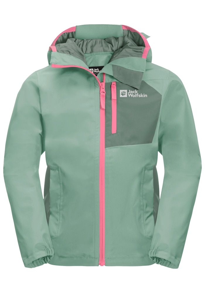 Jack Wolfskin Outdoorjacke »ACTIVE HIKE JACKET K«, mit Kapuze