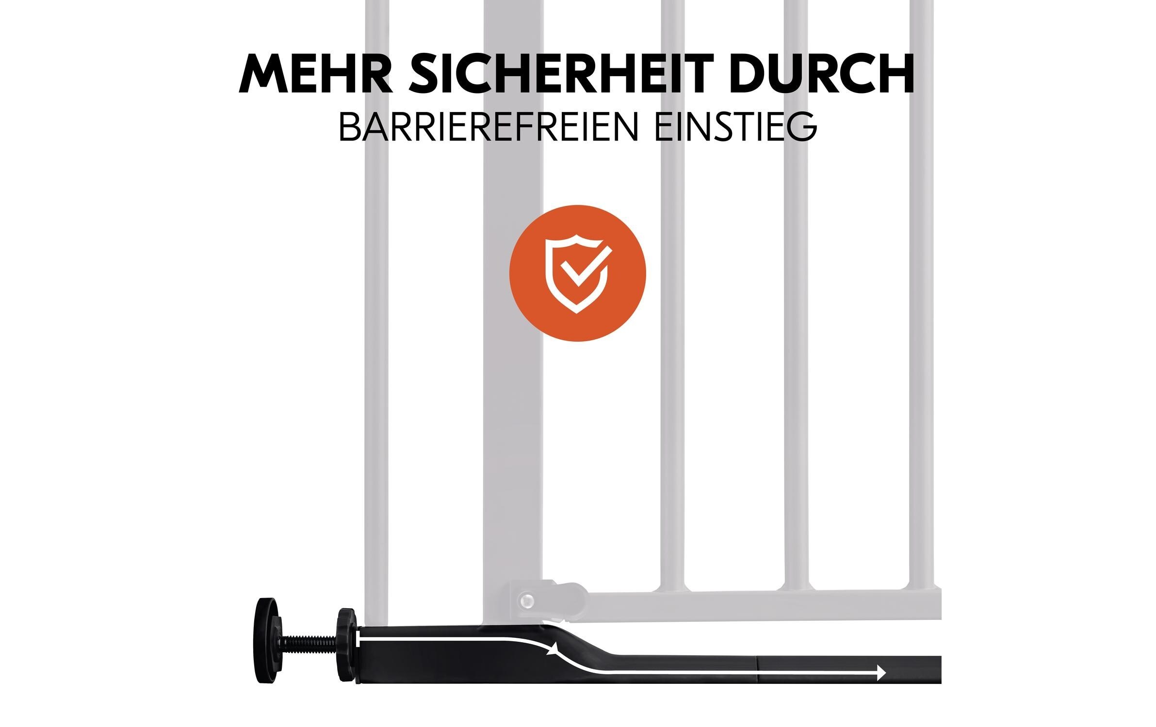 Hauck Türschutzgitter »Clear Step 2 Schwarz«