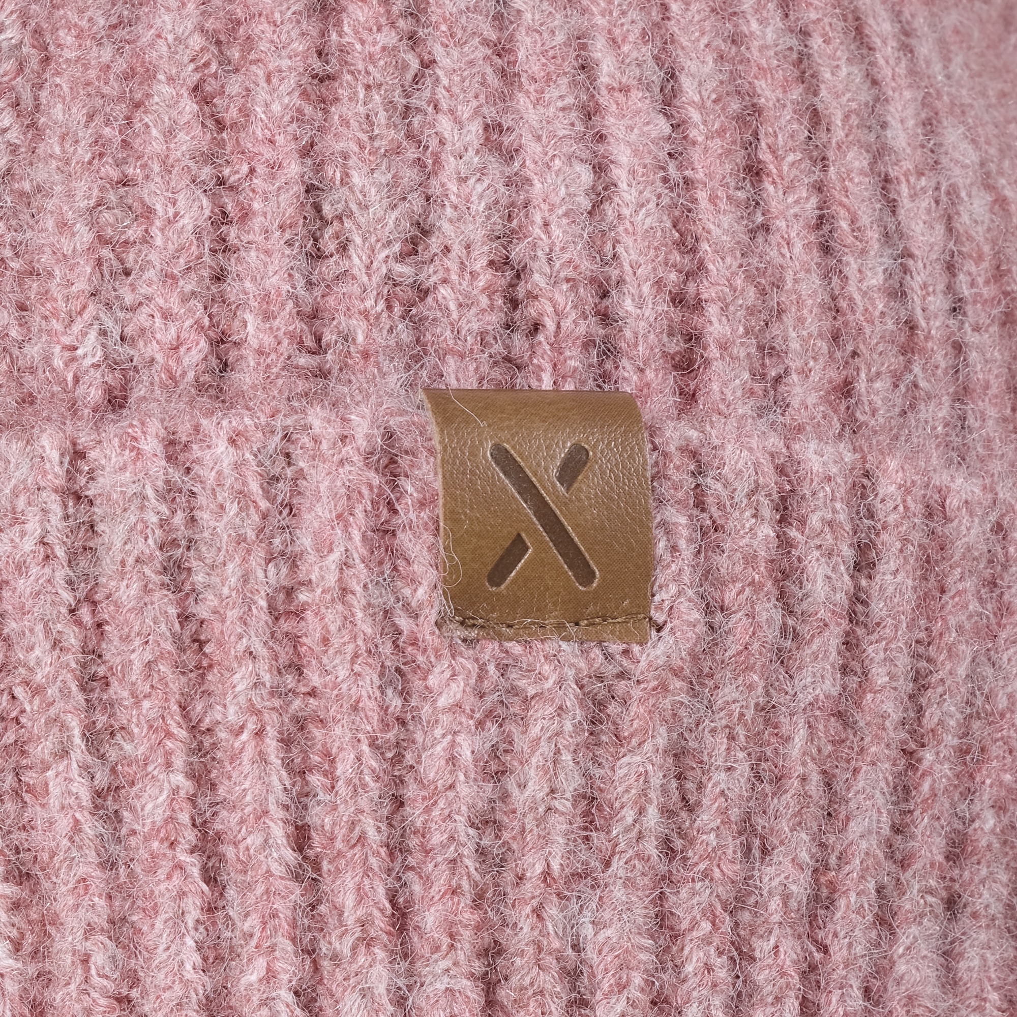 MAXIMO Strickmütze, doppelt gestrickt, ungefüttert, breiter Umschlag